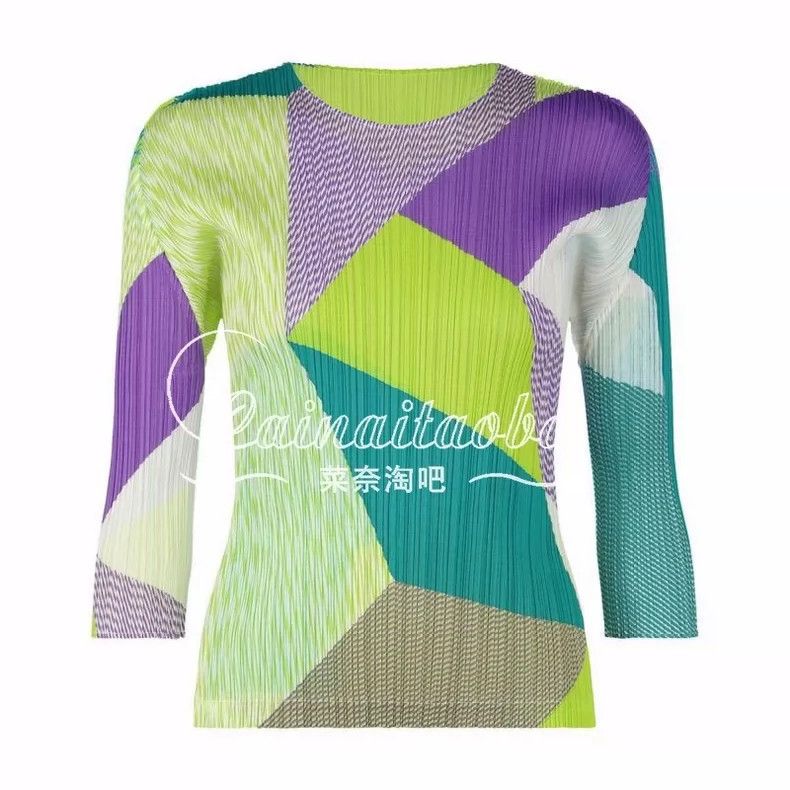 Issey Miyake Issey Miyake size:3 A mid-to-long-sleeved top with yellow Size S / US 4 / IT 40 - 7 Thumbnail