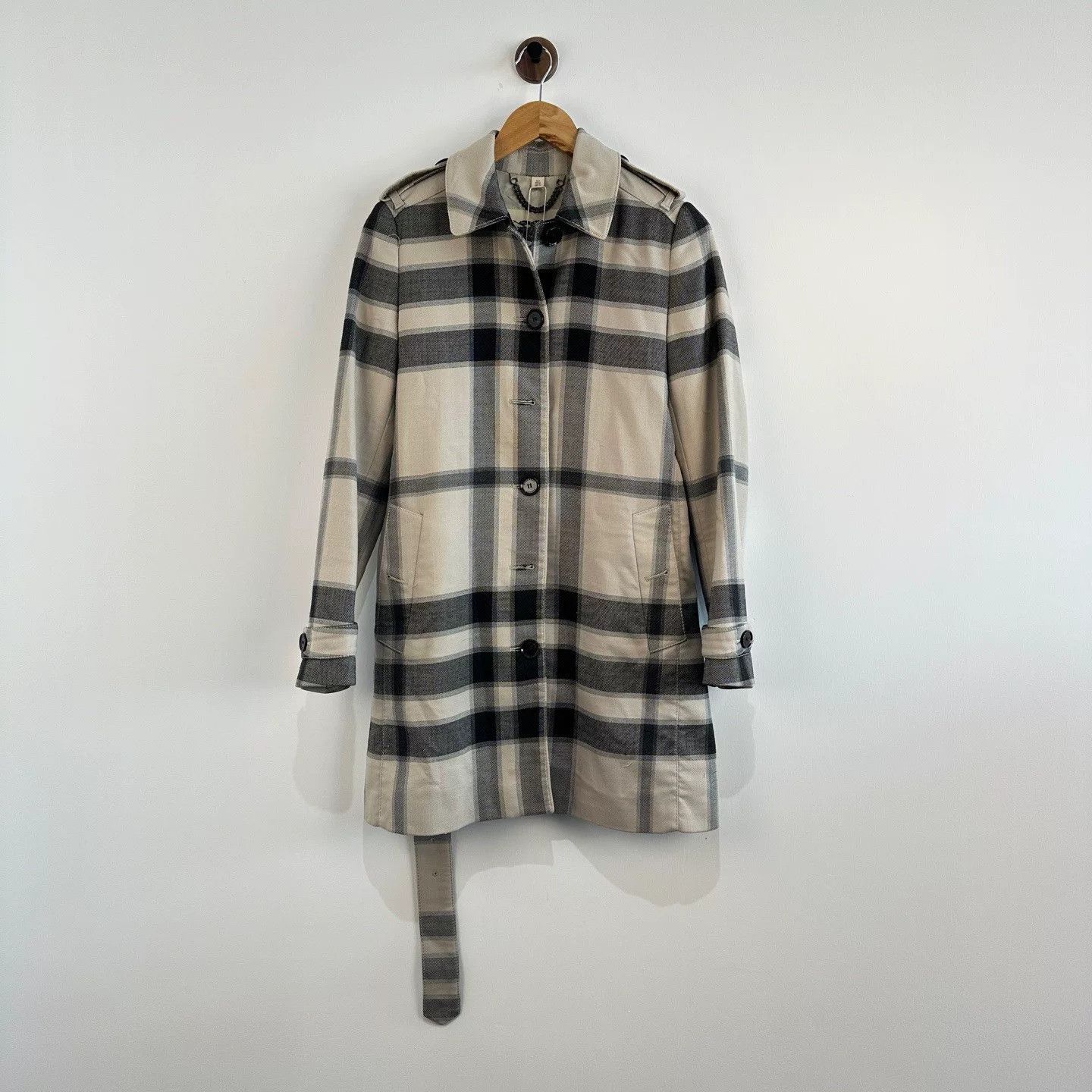 Burberry Burberry Check Trench Coat Size 38 Size S / US 4 / IT 40 - 1 Thumbnail