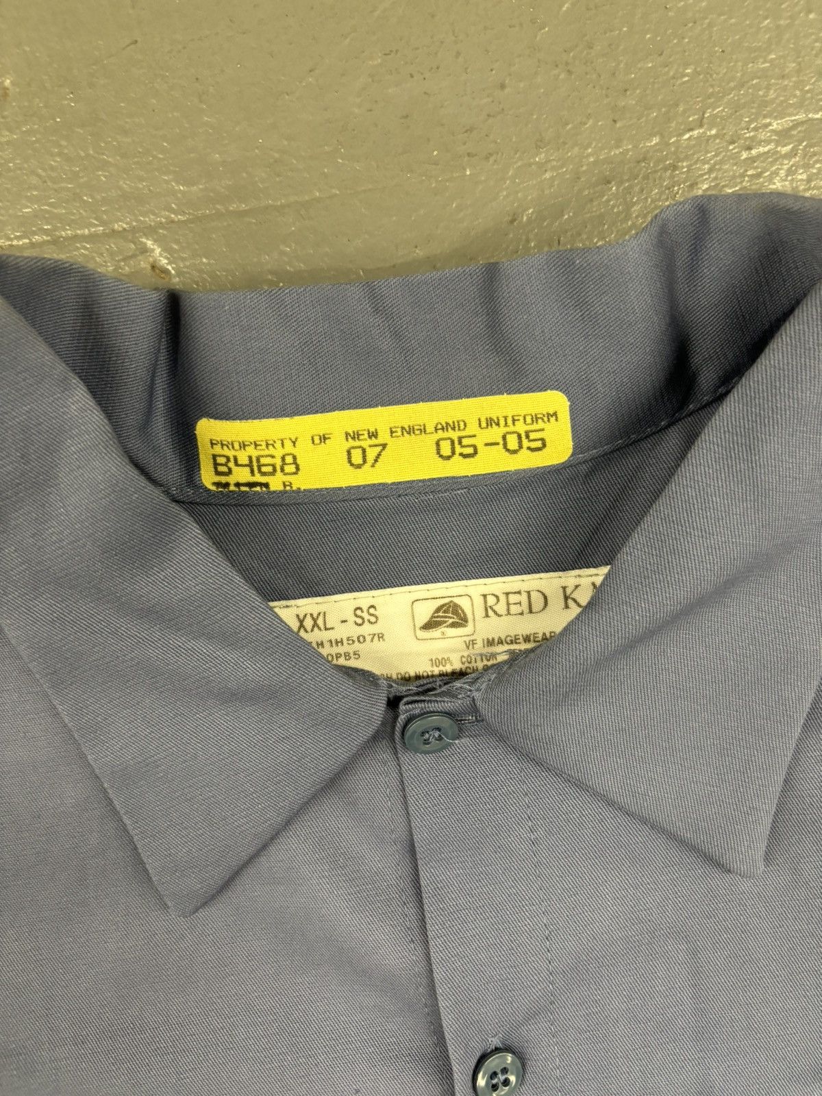 Vintage Vintage Red kap workwear shirt Size US XXL / EU 58 / 5 - 3 Thumbnail