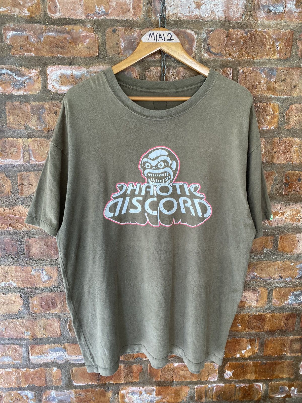Jun Takahashi SS01 Chaotic Discord monster tee Size US XL / EU 56 / 4 - 2 Thumbnail