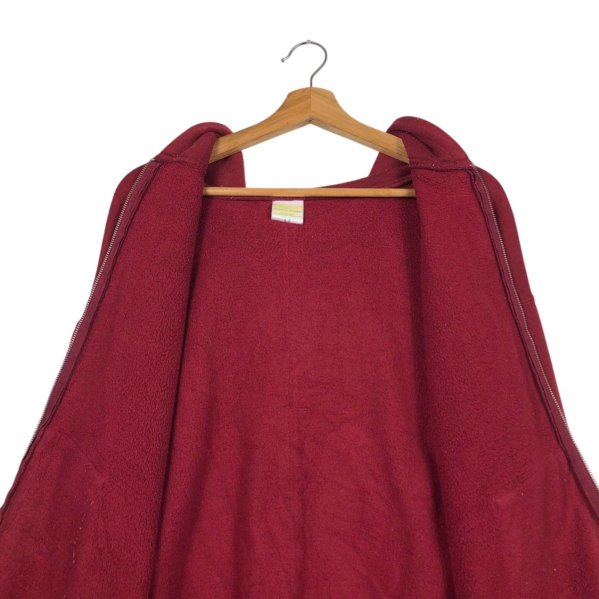 Japanese Brand Vintage Peace Skull Crown Hoodie Maroon Street Punk Graphic Size US L / EU 52-54 / 3 - 16 Thumbnail