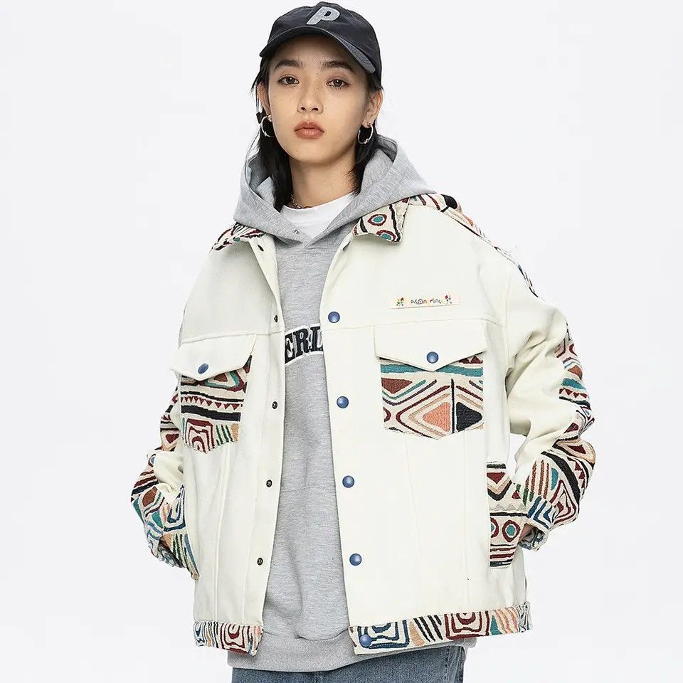 Japanese Brand × Vintage Streetwear Folk-custom Jackets Size US XL / EU 56 / 4 - 4 Thumbnail