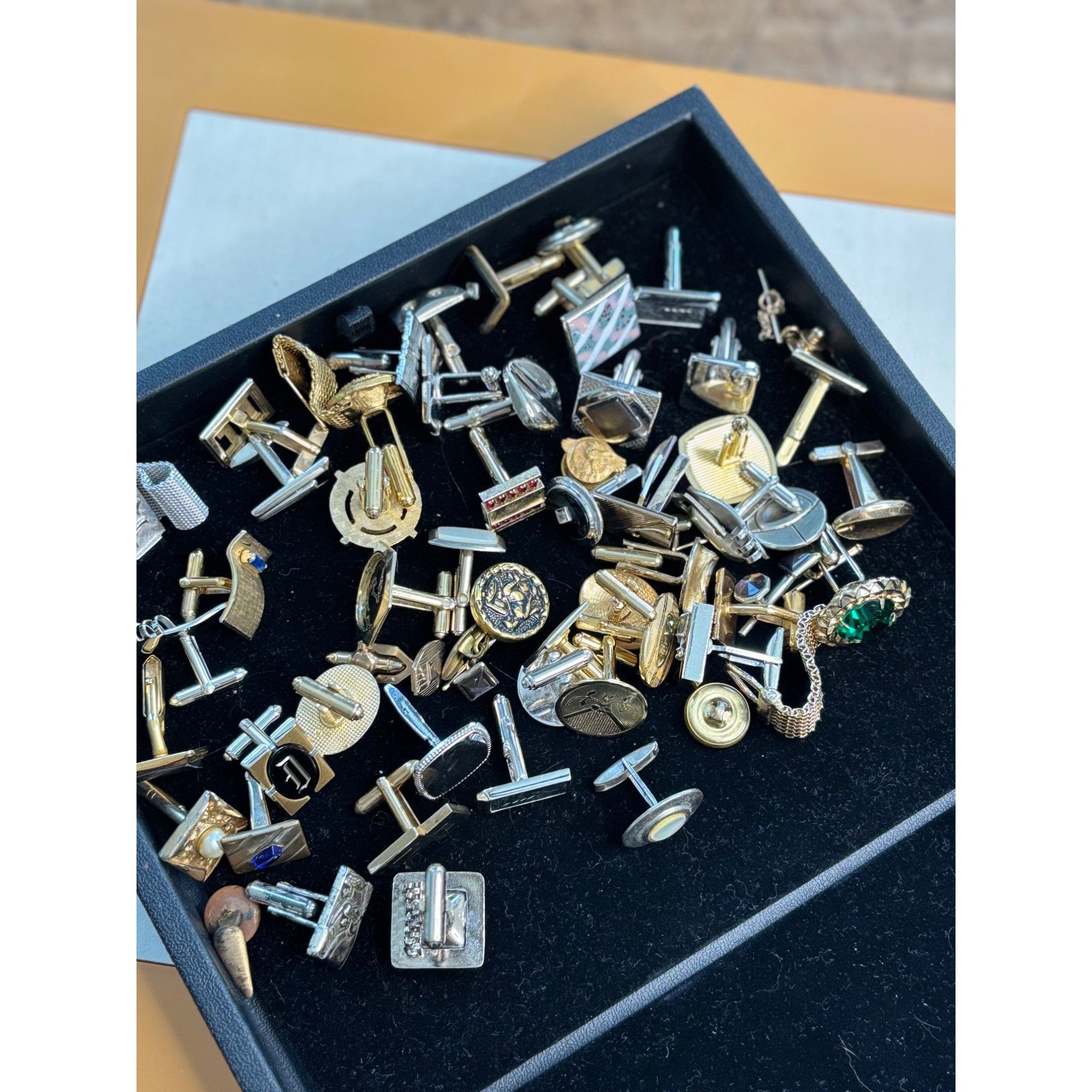 Other Single cufflink Vintage Gold & Silver Tone Assorted Cufflink Size ONE SIZE - 10 Thumbnail