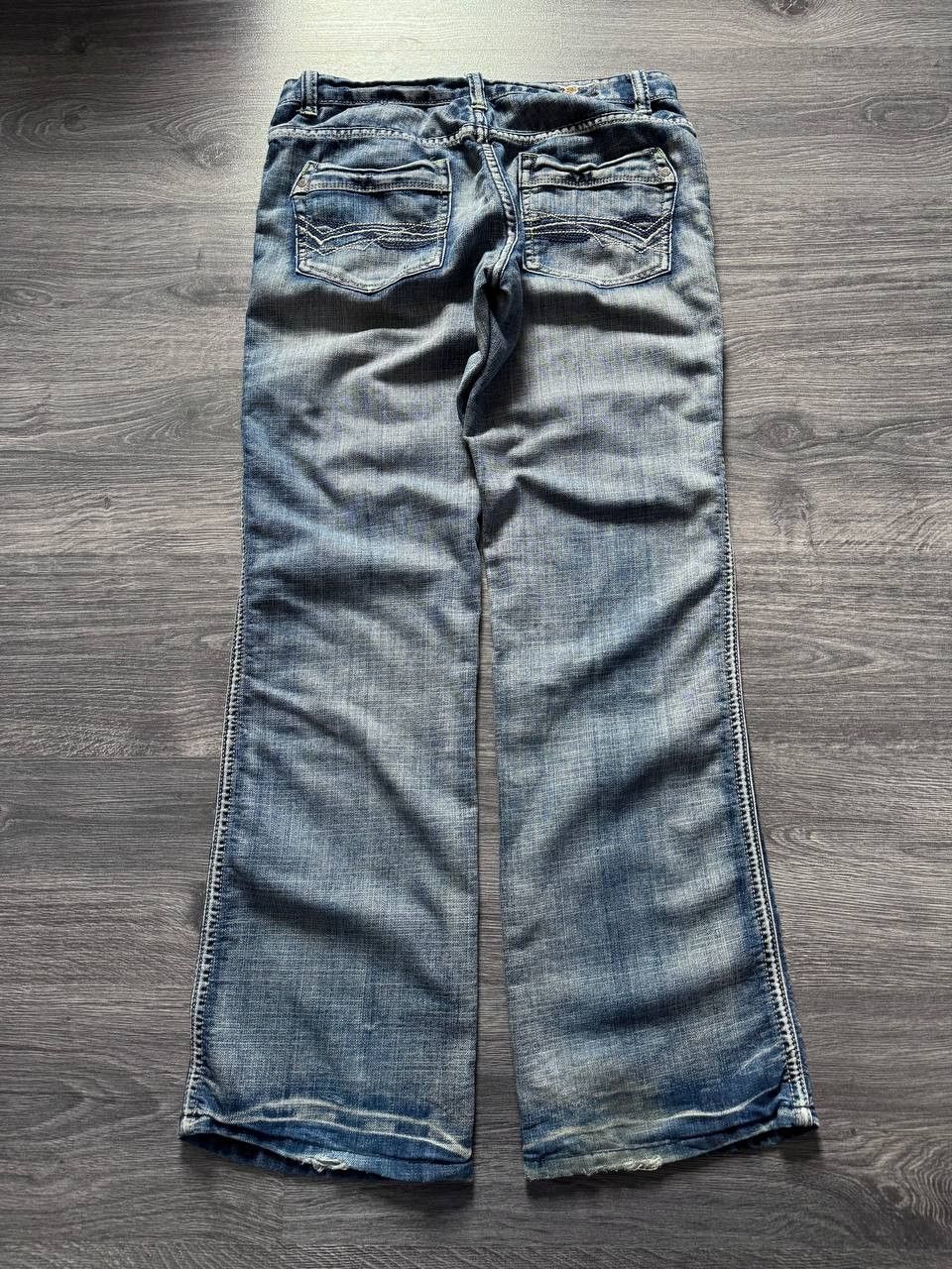 Japanese Brand vintage flared japanese style jeans if six was nine style Size US 32 / EU 48 - 2 Thumbnail