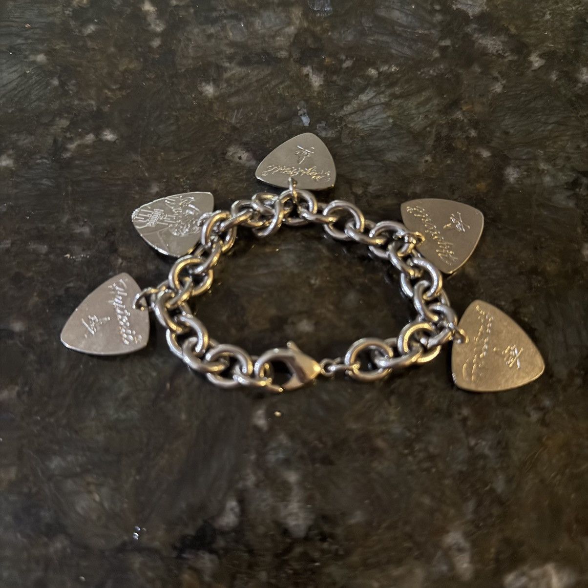 Hysteric Glamour Hysteric Glamour Guitar Pick Bracelet Size ONE SIZE - 4 Thumbnail
