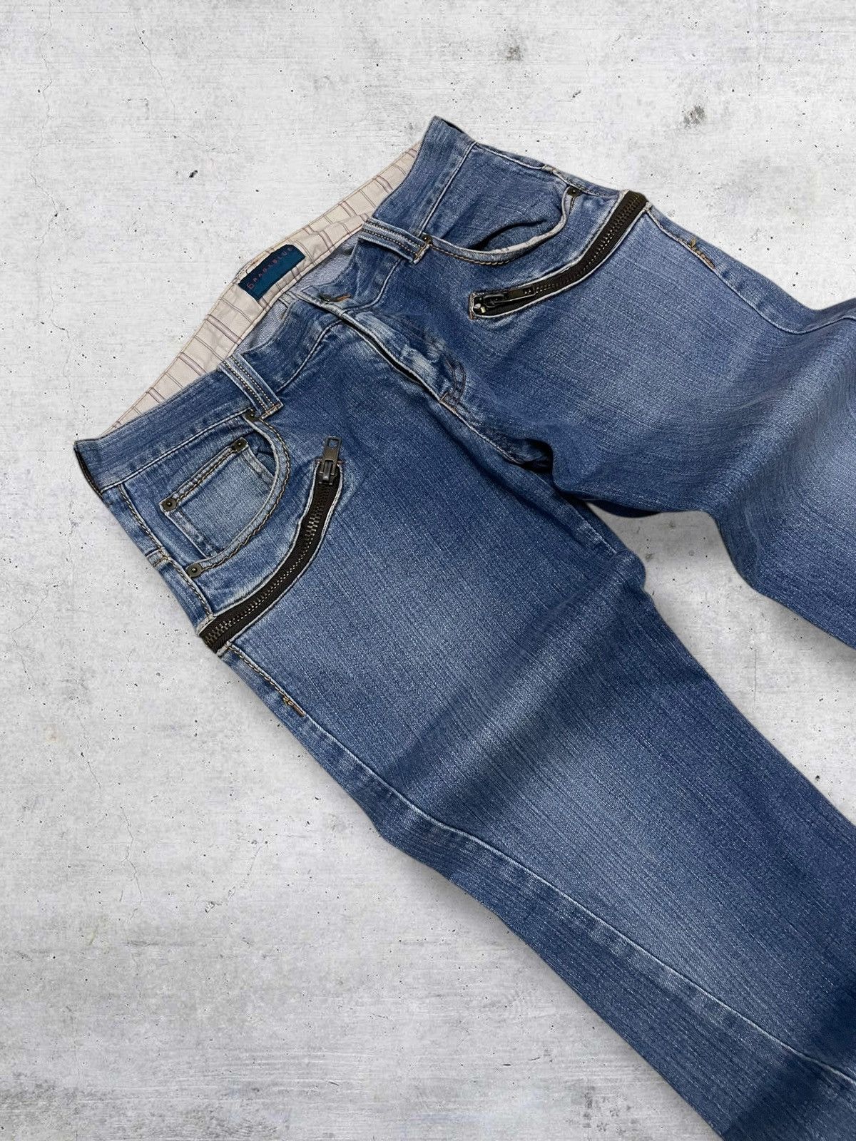 Japanese Brand VINTAGE RAGEBLUE CRAFTED JAPAN DESIGNER BLUEWASHED DENIM Size US 30 / EU 46 - 7 Thumbnail