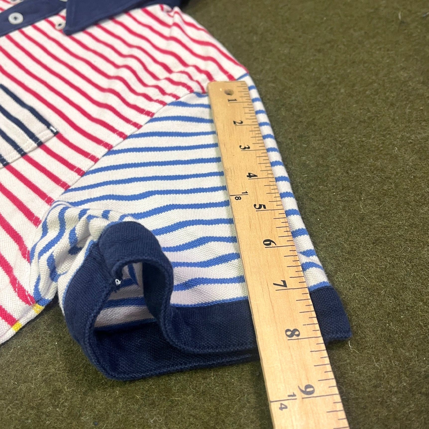 Uniqlo Uniqlo x Michael Bastian Polo Shirt Mens Large Multicolor Striped Cotton Golf Size US L / EU 52-54 / 3 - 5 Thumbnail