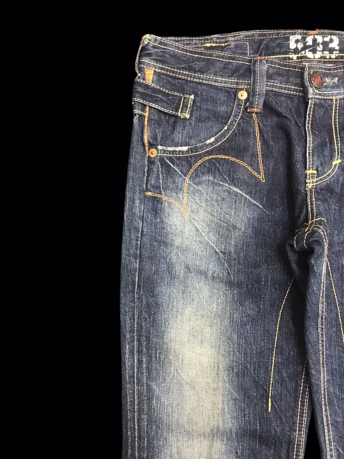 Edwin 💥ENGINEERED💥BOOTCUT EDWIN STONEWASH LOW RISE DENIM F230 Size US 32 / EU 48 - 3 Thumbnail