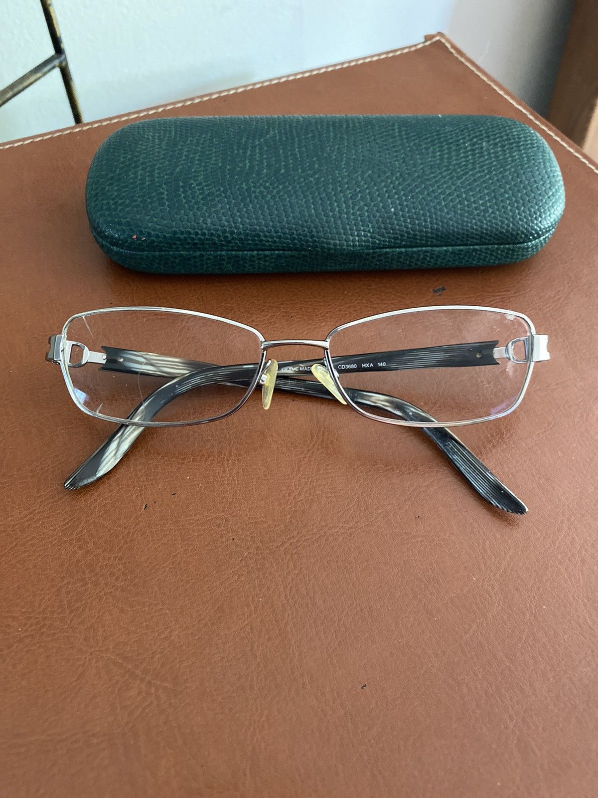 Dior CHRISTIAN DIOR EYEGLASSES CD 3680 HXA ITALY WITH CASE Size ONE SIZE - 1 Thumbnail