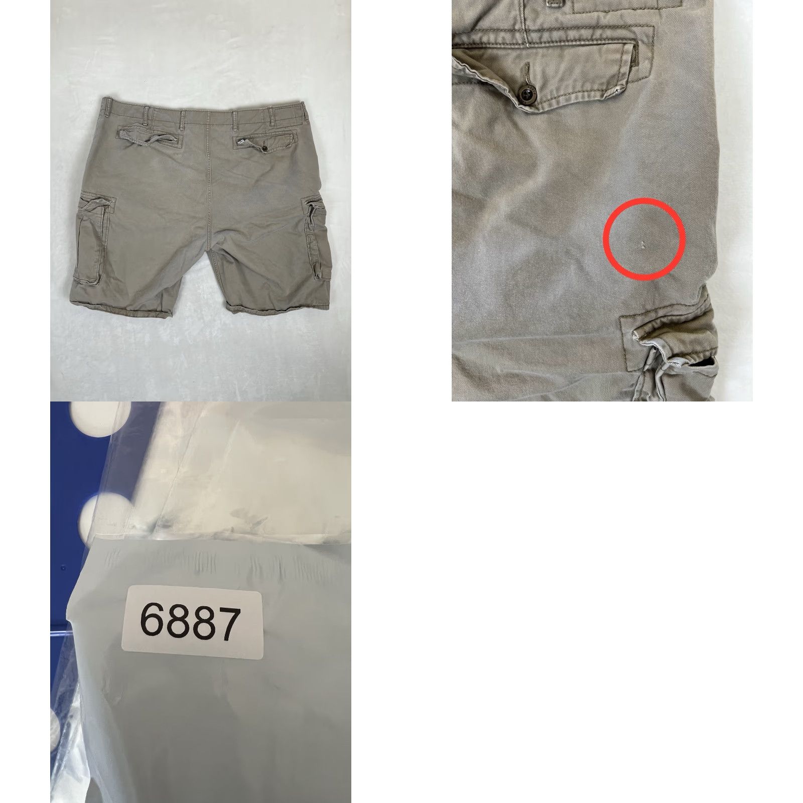 Levi's Levi’s Cargo Shorts Khaki Beige 44 Regular Men 90s Baggy Grunge Travel Casual Inseam 10in Y2K Theme Size US 44 / EU 60 - 8 Thumbnail