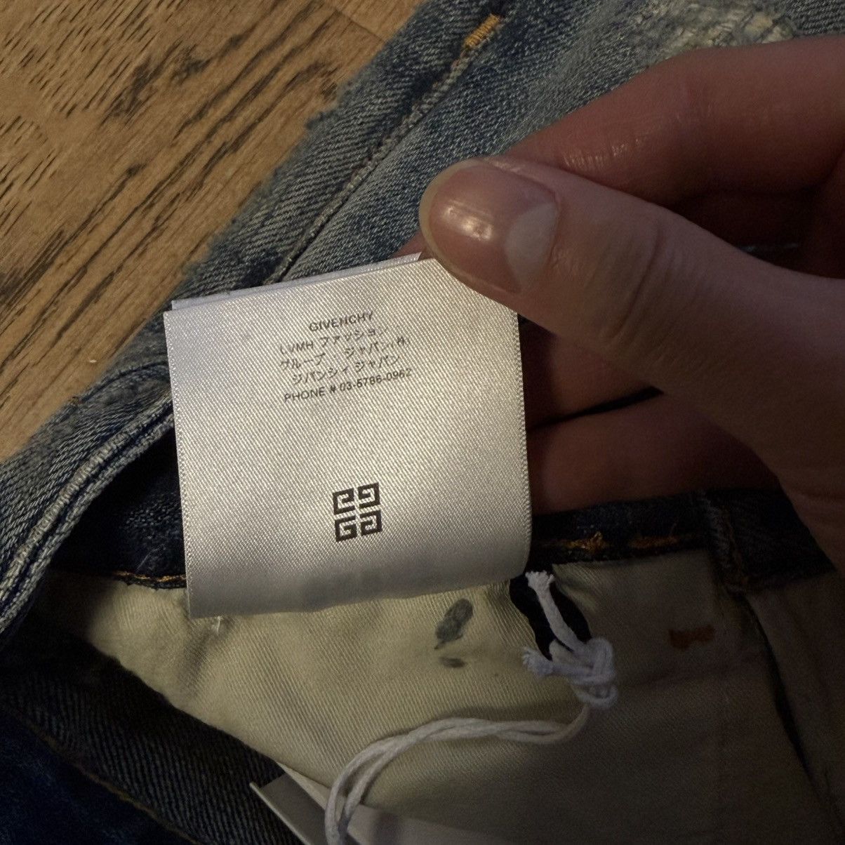 Givenchy Givenchy boro distressed jeans Size US 31 - 13 Thumbnail