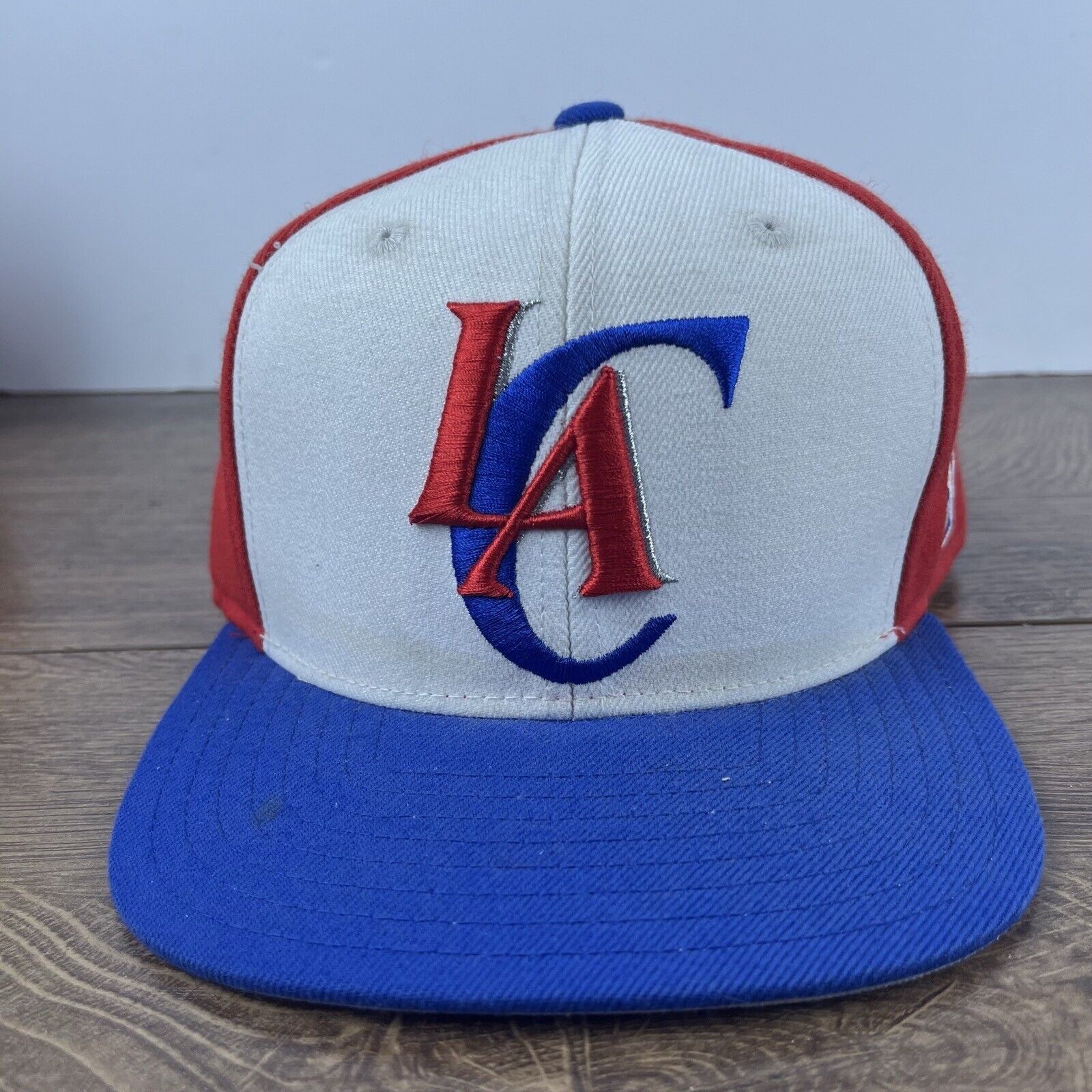 Adidas Los Angeles Clippers Snapback Hat Red Adidas Adjustable Red Size ONE SIZE - 3 Thumbnail