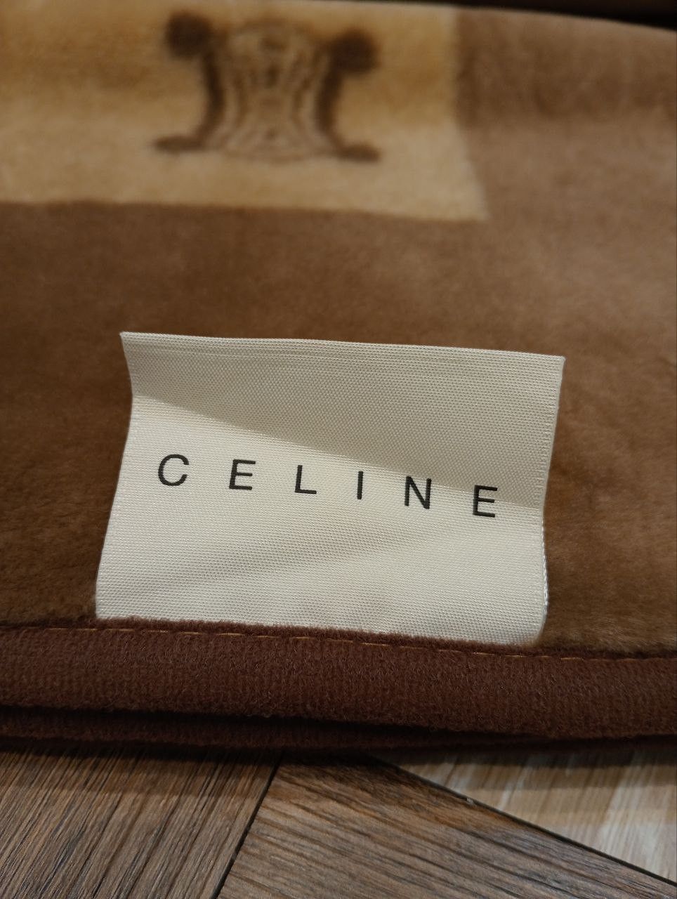 Celine LUXURY CELINE MONOGRAM VELVET BLANKET - SIZE 140cm X 100cm Size ONE SIZE - 4 Thumbnail