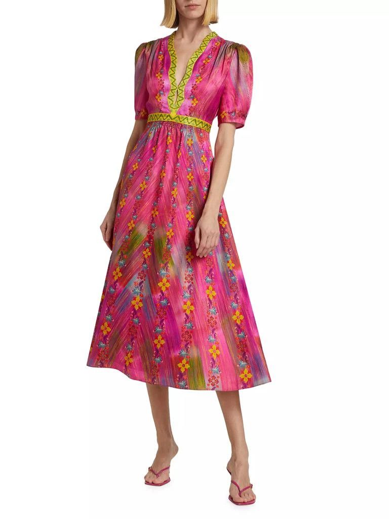 Other o1s22i1n0924 Midi Tabitha in Multicolor Size S / US 4 / IT 40 - 3 Thumbnail