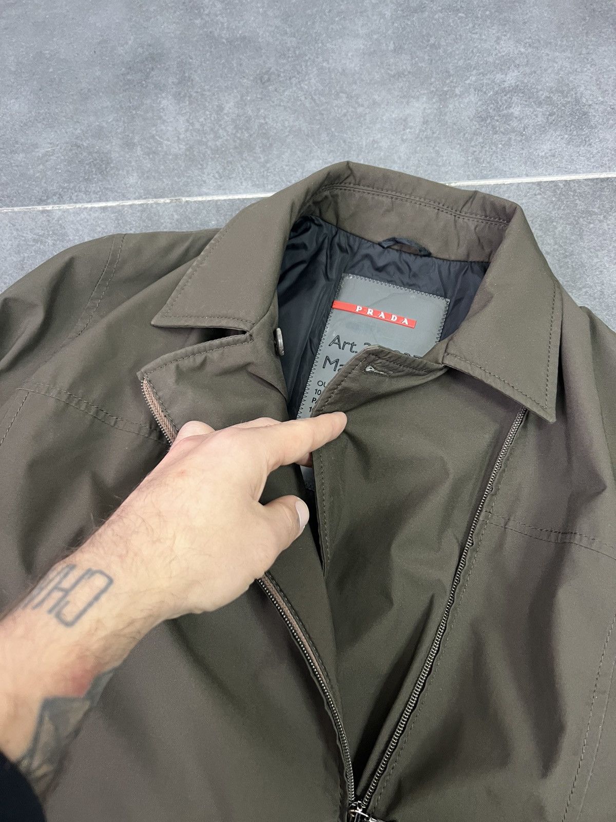 Prada Vintage Prada Sport Goretex Long Coat Woman’s Size L Size M / US 6-8 / IT 42-44 - 8 Thumbnail