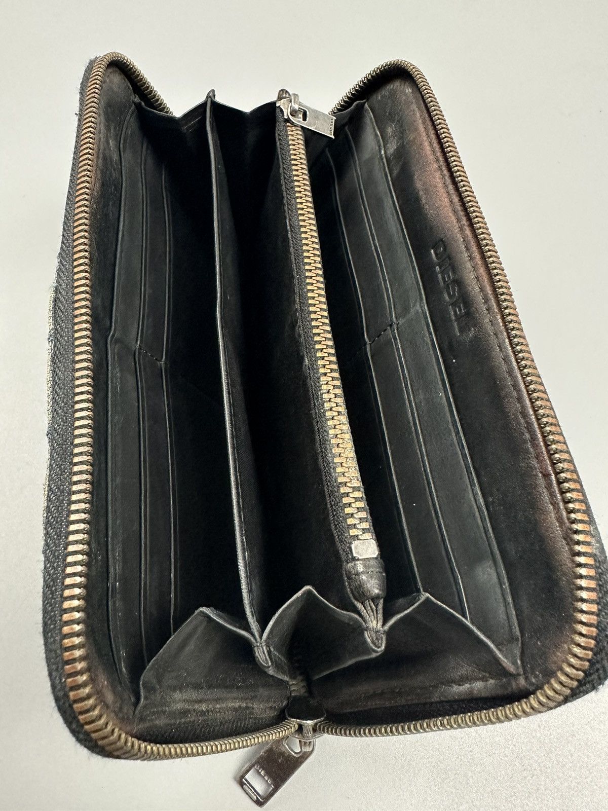 Diesel × Vintage Vintage Diesel Boro Denim Wallet Size ONE SIZE - 8 Thumbnail