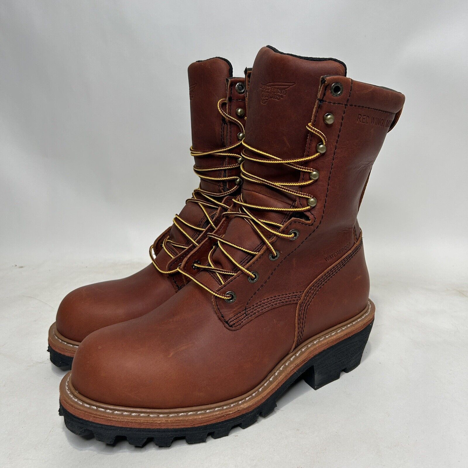 Red Wing Red Wing 217 Waterproof Logger Boots Soft Toe 2024 Size US 8 / EU 41 - 3 Thumbnail