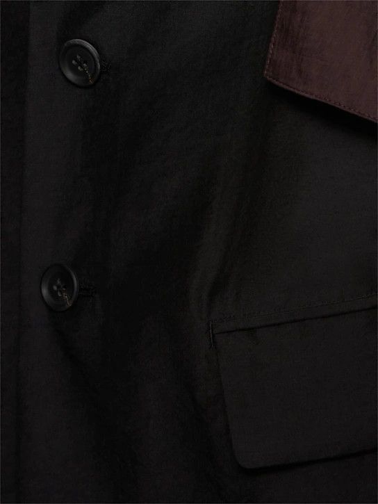 Yohji Yamamoto o1lsvrm0525 Cut-Off Detail Jacket in Black Size US M / EU 48-50 / 2 - 6 Thumbnail