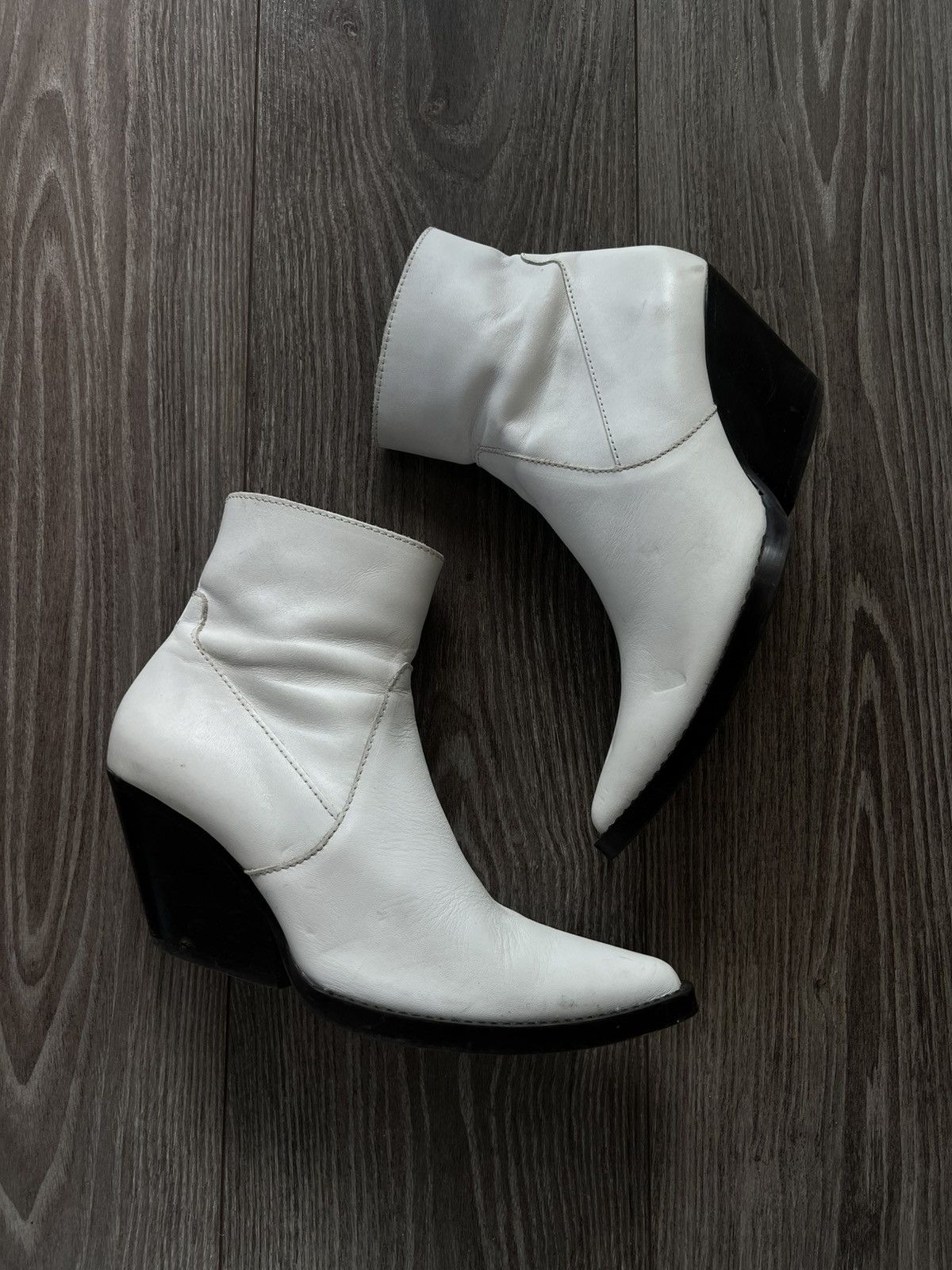 Zara Avant Garde Y2k Leather Opium Archival Zara Woman Boots Size US 6 / IT 36 - 5 Thumbnail