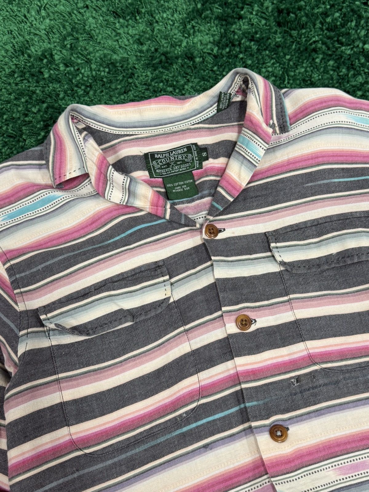 Polo Ralph Lauren Ralph Lauren Aztec Southwestern Navajo Blanket Shirt Small Size S / US 4 / IT 40 - 3 Thumbnail