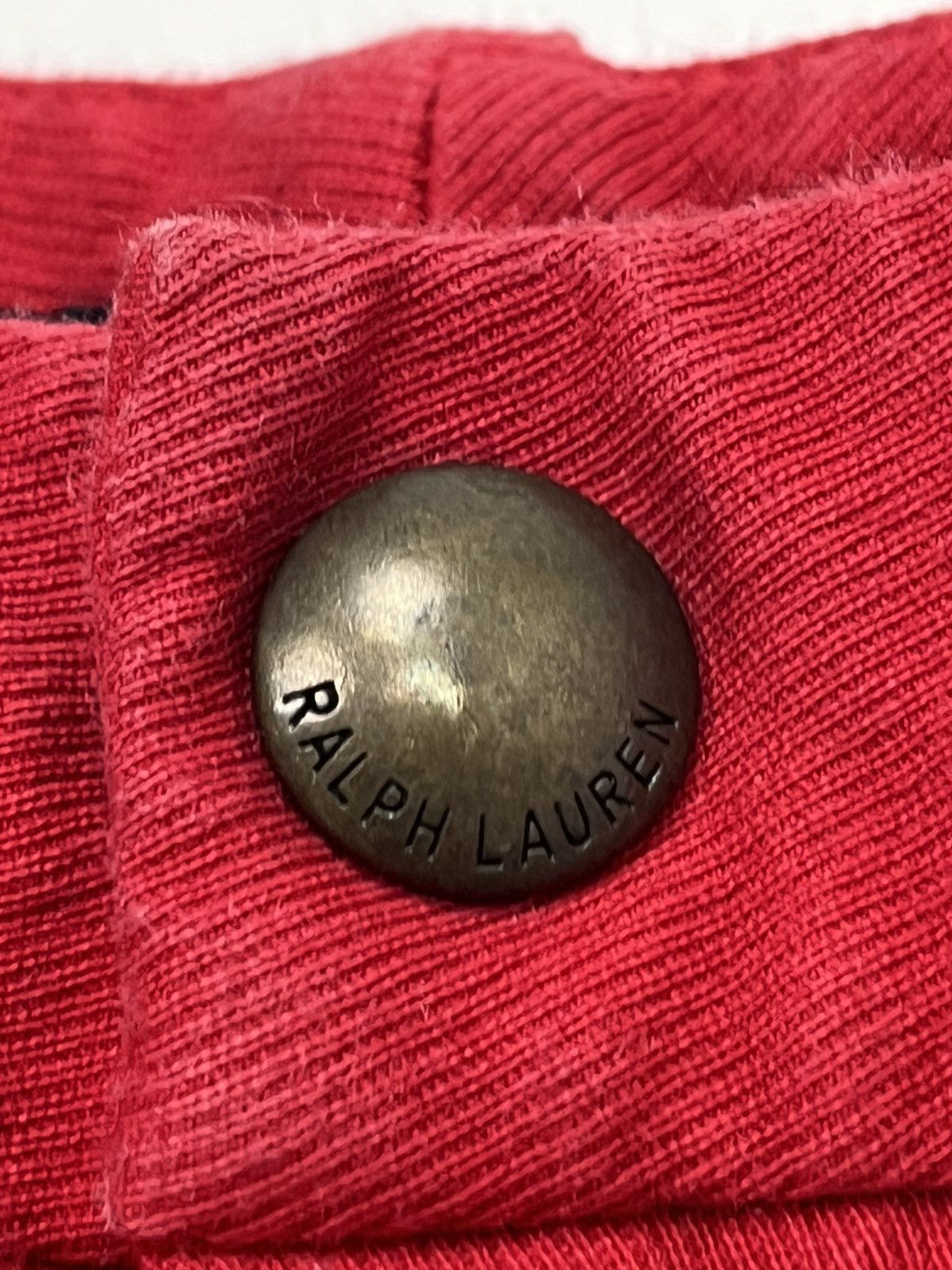 Ralph Lauren Ralph Lauren pants red vintage horse velvet rider Size 26" / US 2 / IT 38 - 4 Thumbnail