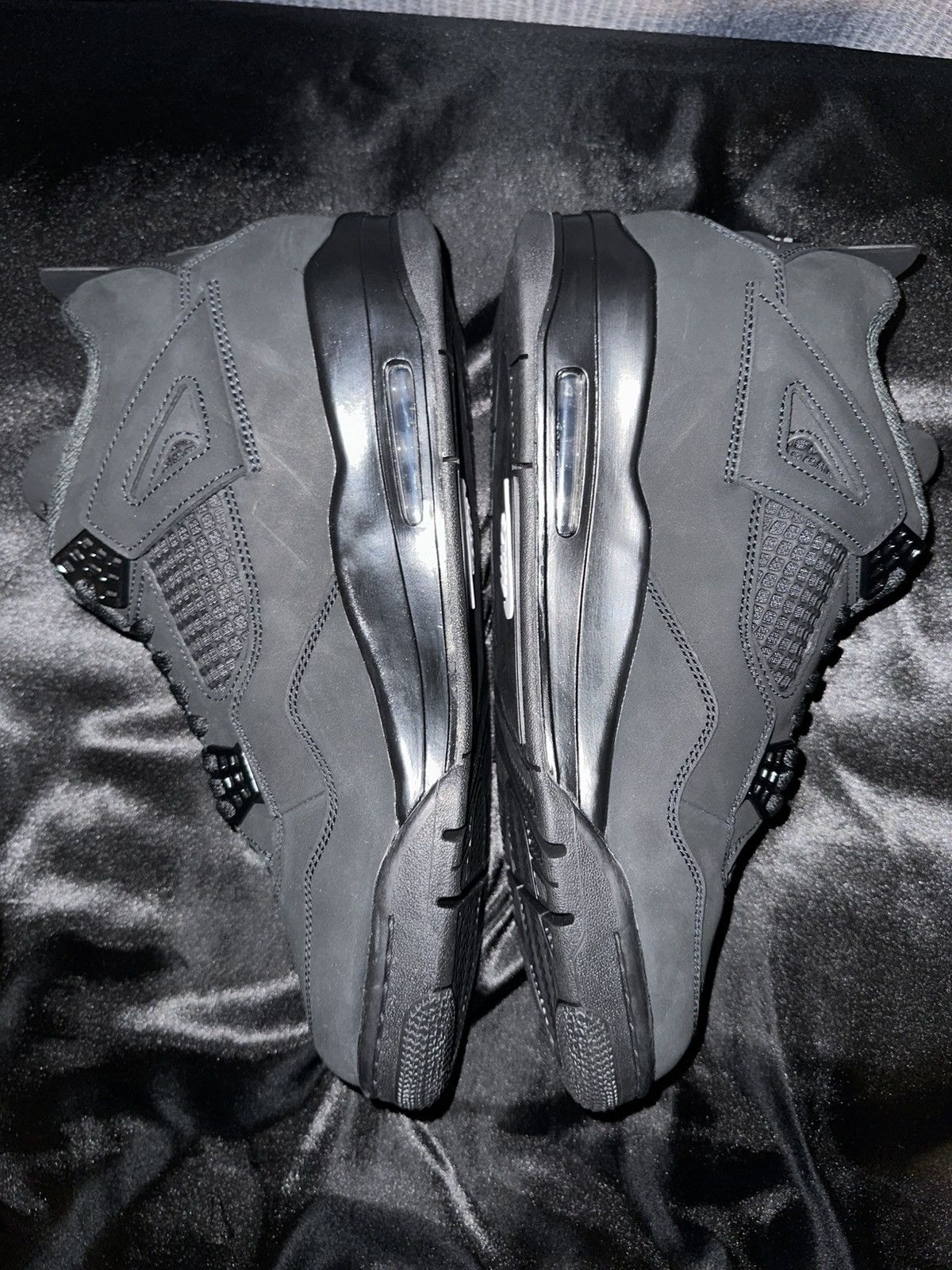 Jordan Brand JORDAN 4 BLACKCATS SIZE 12 NEVER WORN‼️ Size US 12 / EU 45 - 3 Thumbnail
