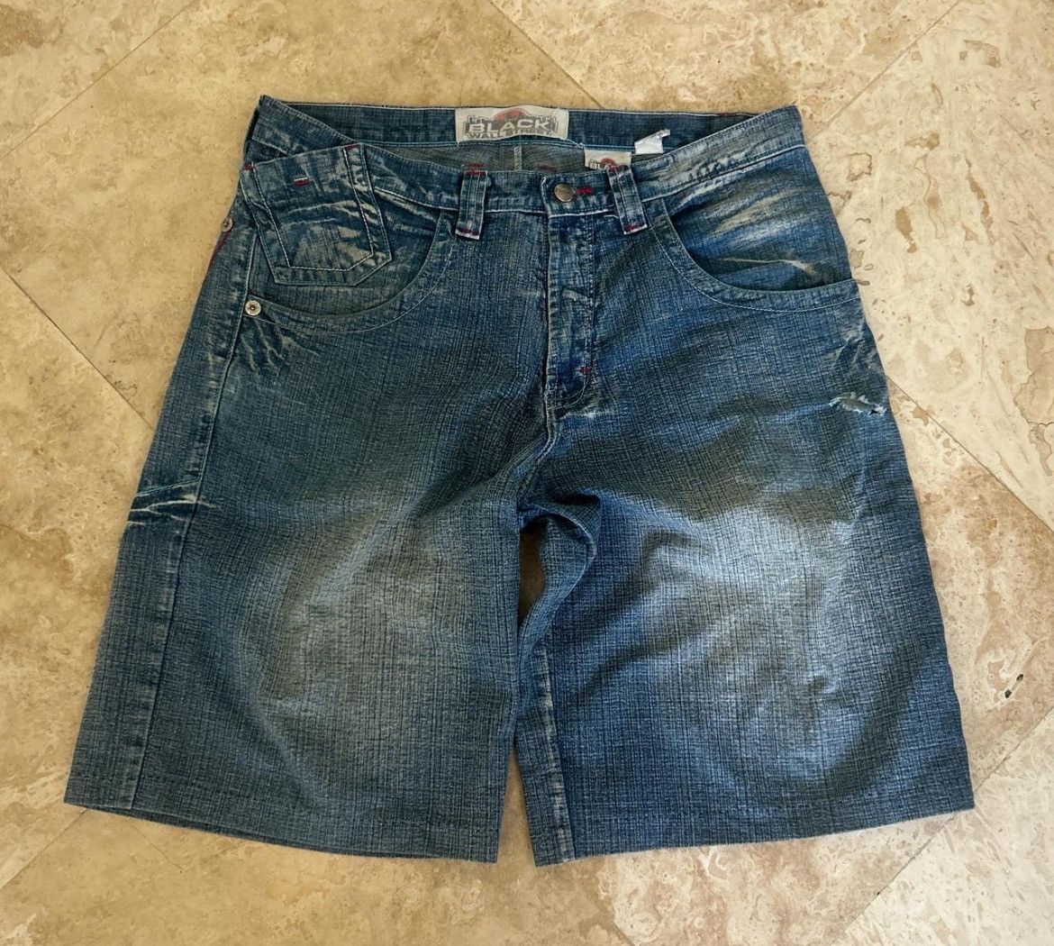 Other VINTAGE Y2K EMBROIDERED NBA/YANKEES JORTS Size US 34 / EU 50 - 1 Thumbnail