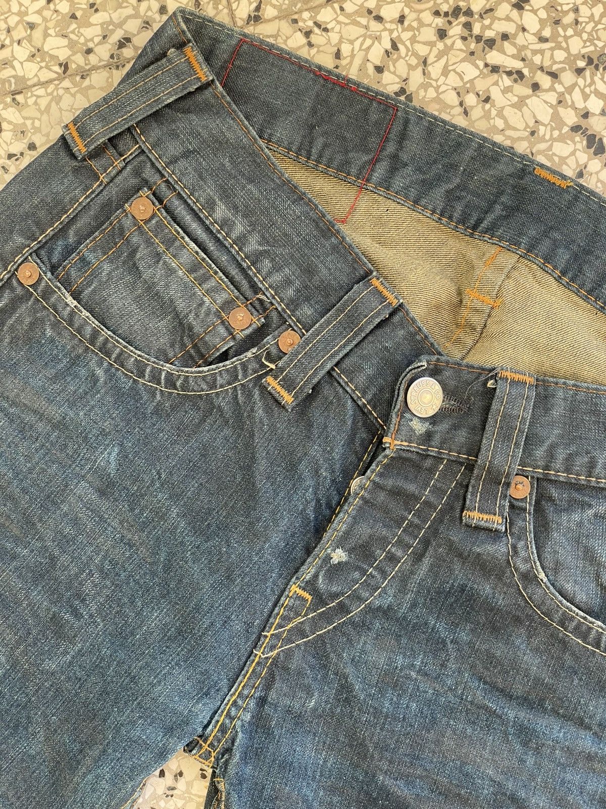Levi's Vintage Clothing Vintage LEVI'S RED 01M F02 JEANS Size US 30 / EU 46 - 9 Thumbnail