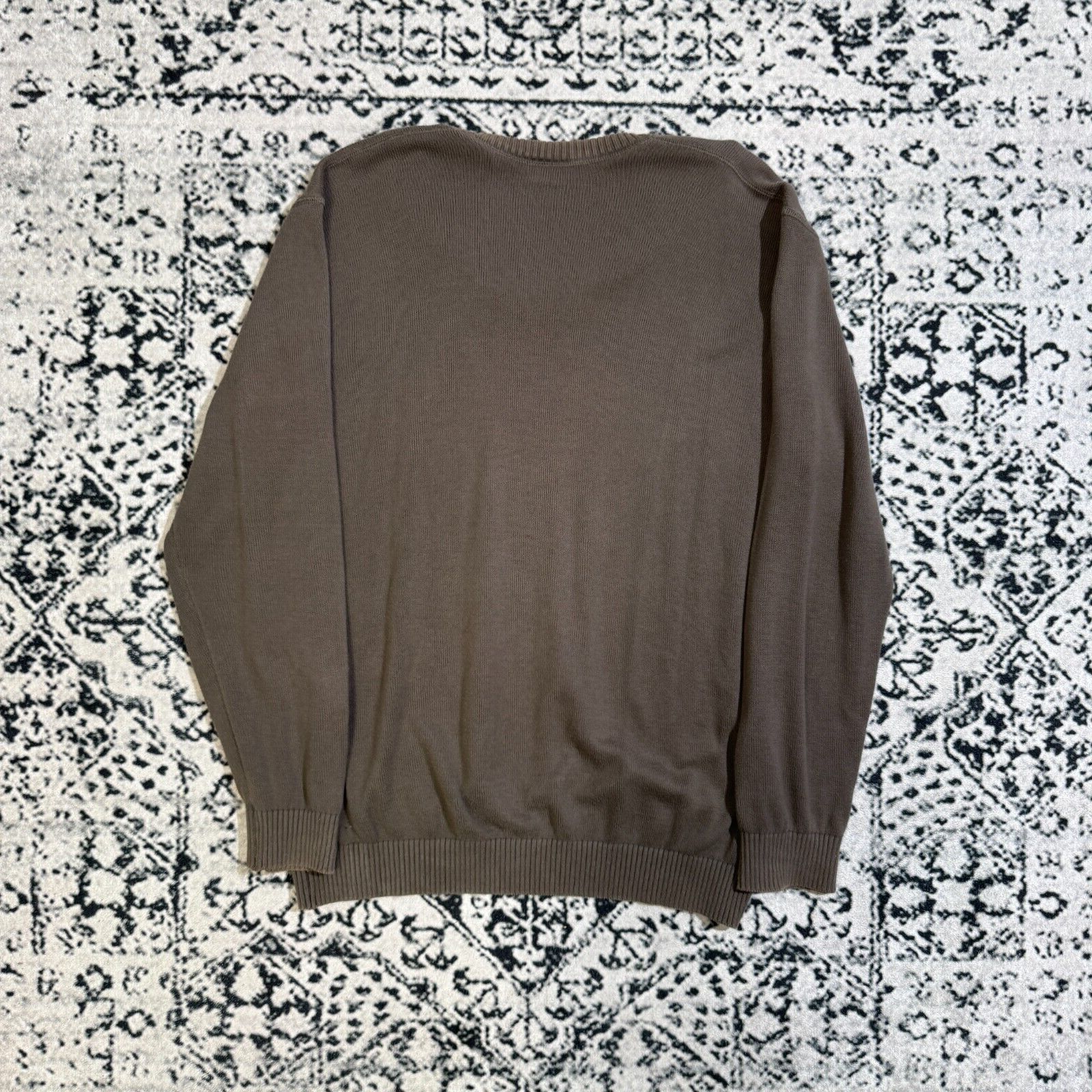 Lacoste × Vintage Vintage Lacoste Unisex Gray Cotton Sweater Size L Y2K 90s Size US L / EU 52-54 / 3 - 9 Thumbnail