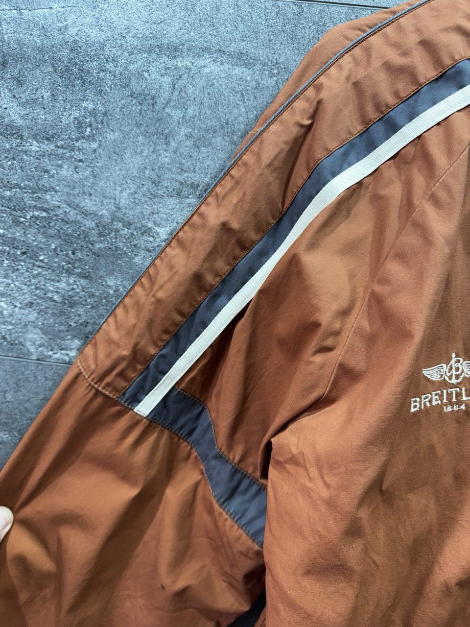 Alpha Industries Breitling Sturgis Bomber Vintag Rare Jacket