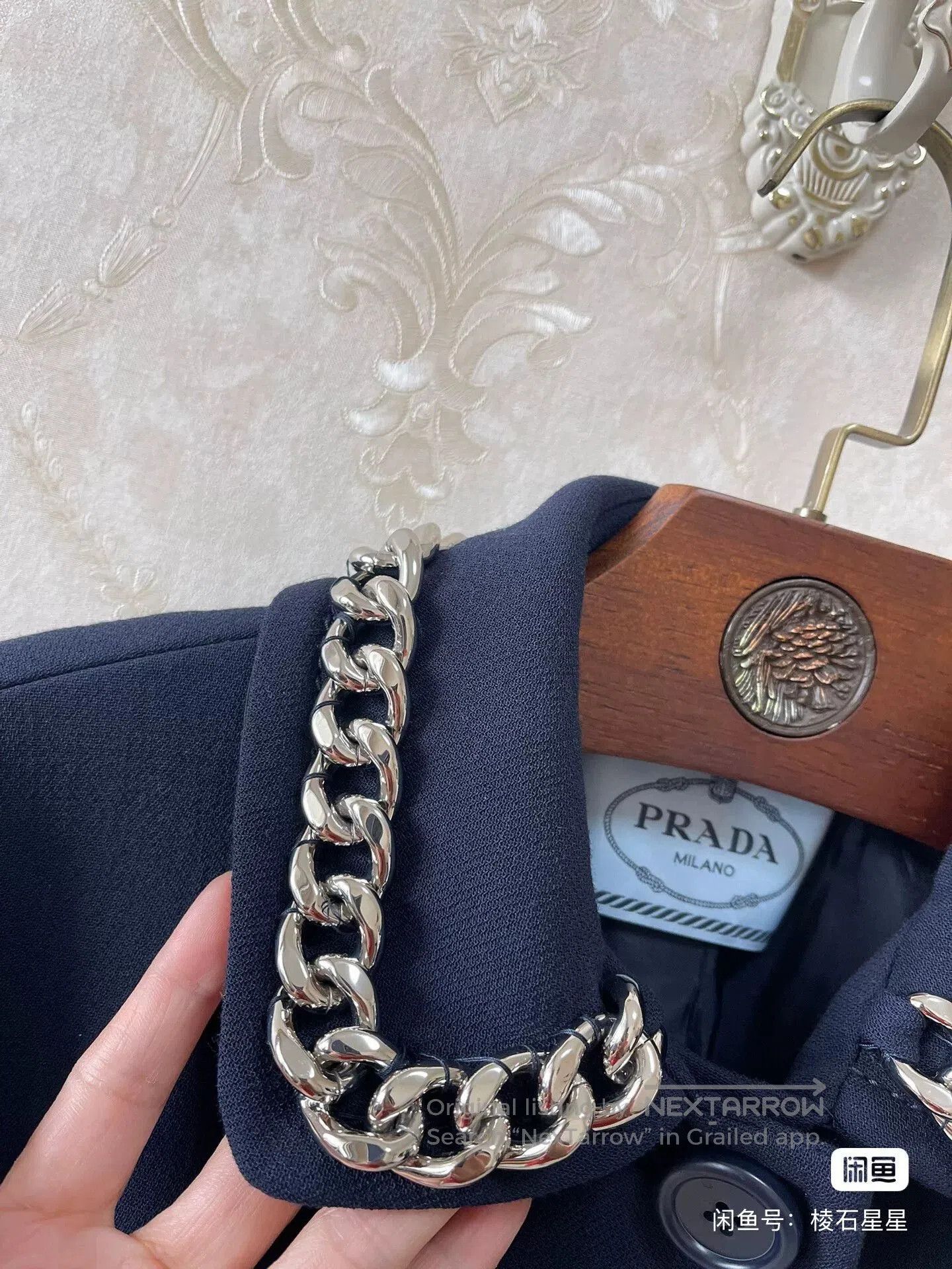 Prada Prada Runway Chain Trench Coat. Size M / US 6-8 / IT 42-44 - 6 Thumbnail
