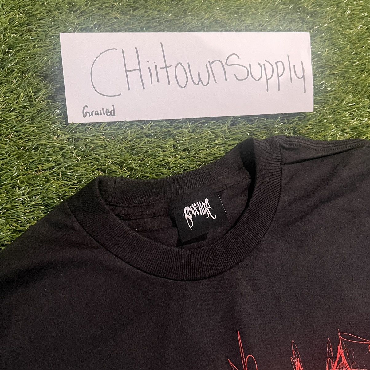 Revenge Revenge X Trippie Redd Smoking Tee Black Size Small Size US S / EU 44-46 / 1 - 3 Thumbnail