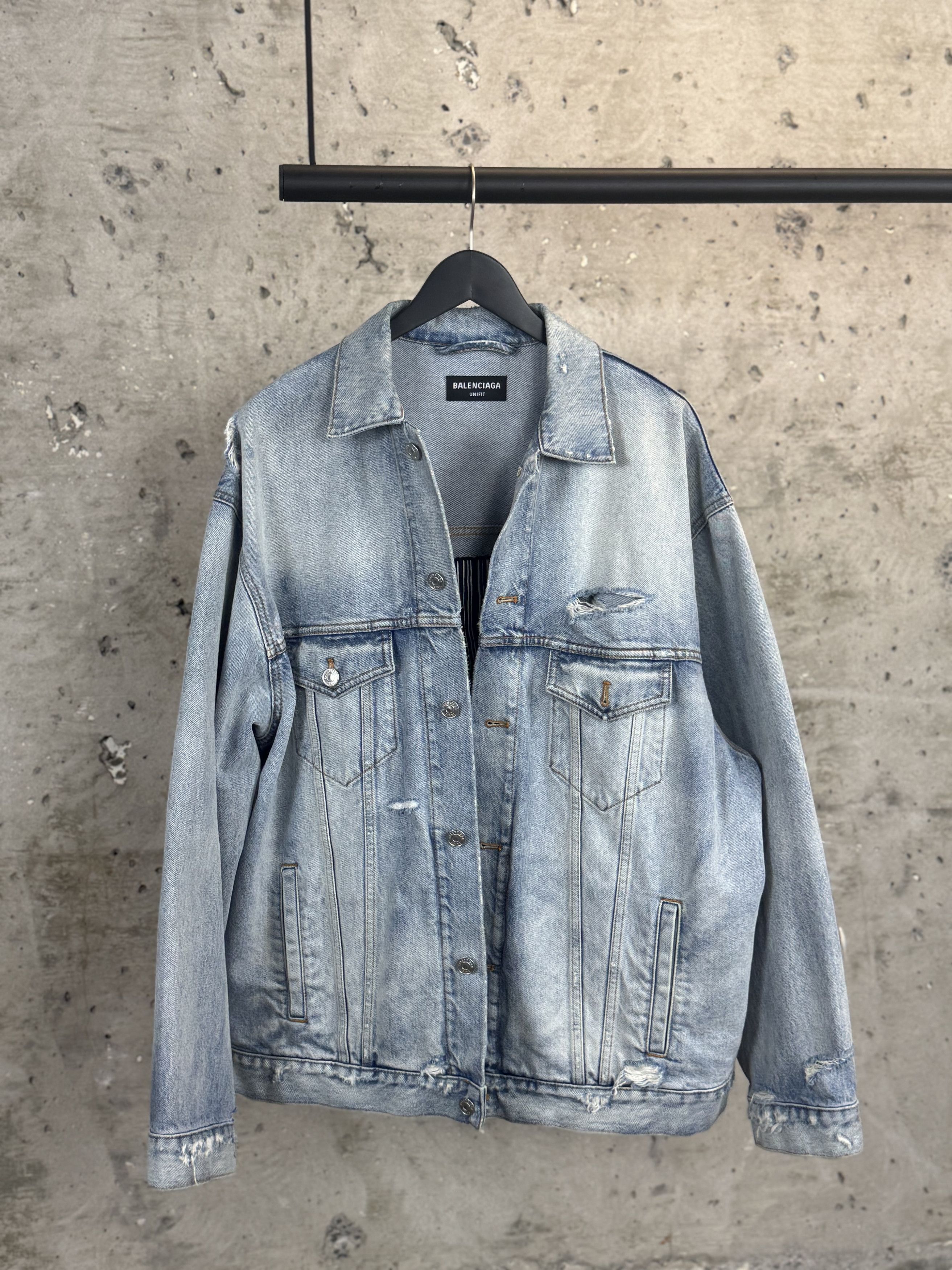 Balenciaga BNWT Balenciaga Oversized Kimono Judo Denim Jacket