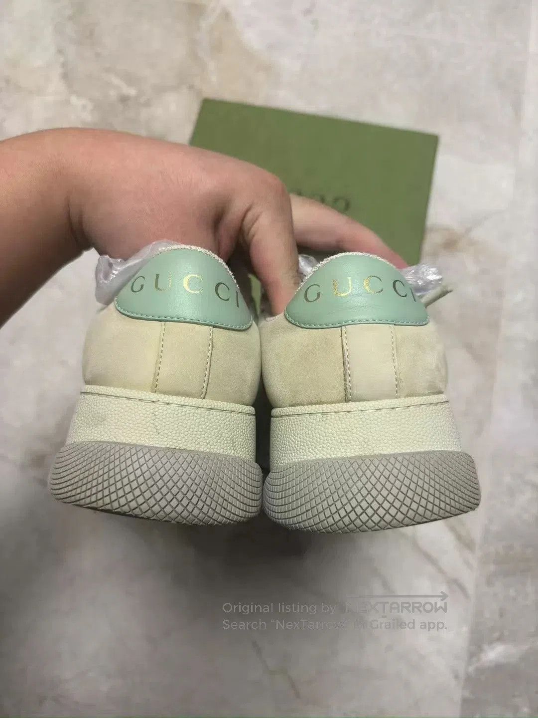 Gucci Gucci Screener White Pink. Size US 5 / IT 35 - 3 Thumbnail
