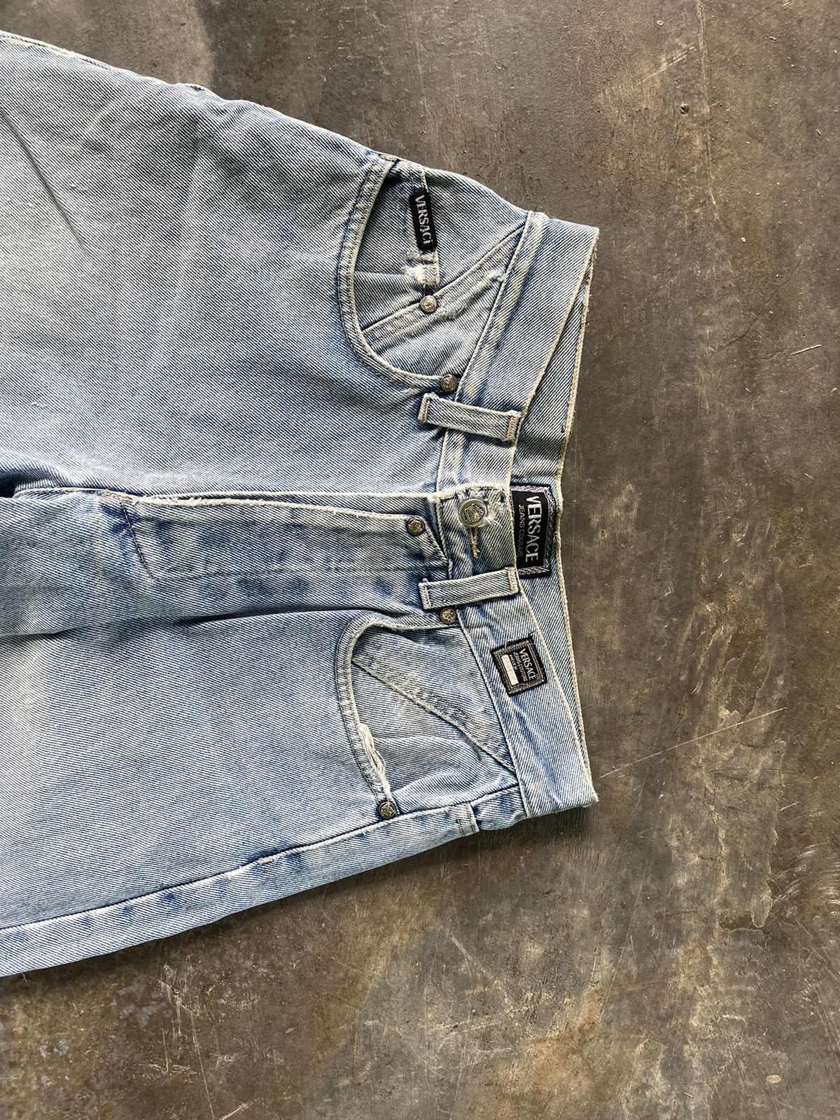 Versace Jeans Couture × Vintage Vintage Versace Denim Size US 28 / EU 44 - 4 Thumbnail