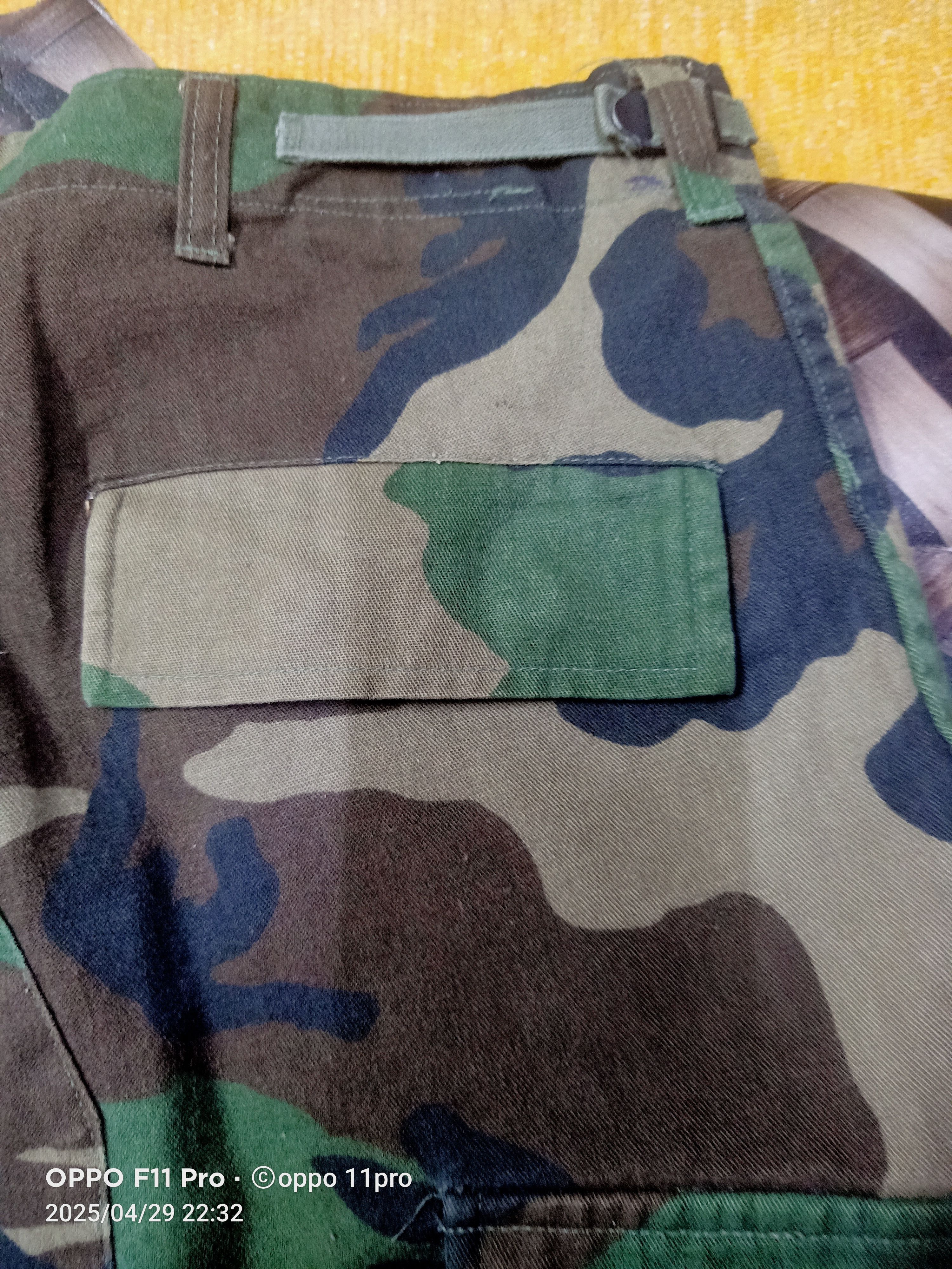 Designer × Vintage Camoflage Woodlands Vintage PRoPper Size US 37 - 3 Thumbnail