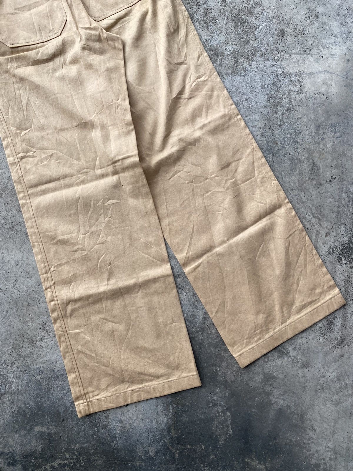 Issey Miyake × Japanese Brand Sick Design🔥Wide Pants 2 Side Zipper Size US 29 - 8 Thumbnail