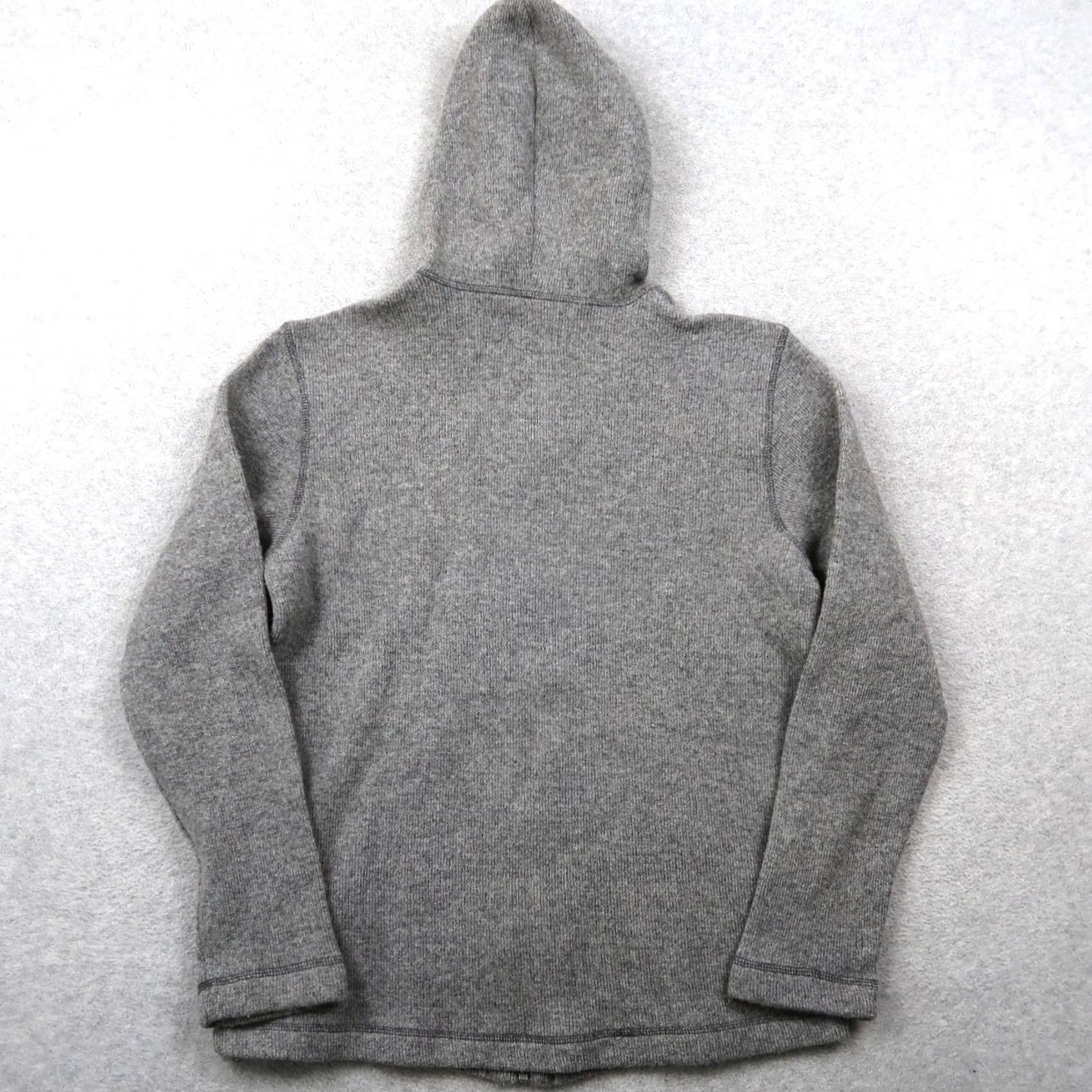 Moschino VINTAGE Moschino Hooded Zip Up Hoodie Gray Wool Blend Size S Womens Size S / US 4 / IT 40 - 2 Thumbnail