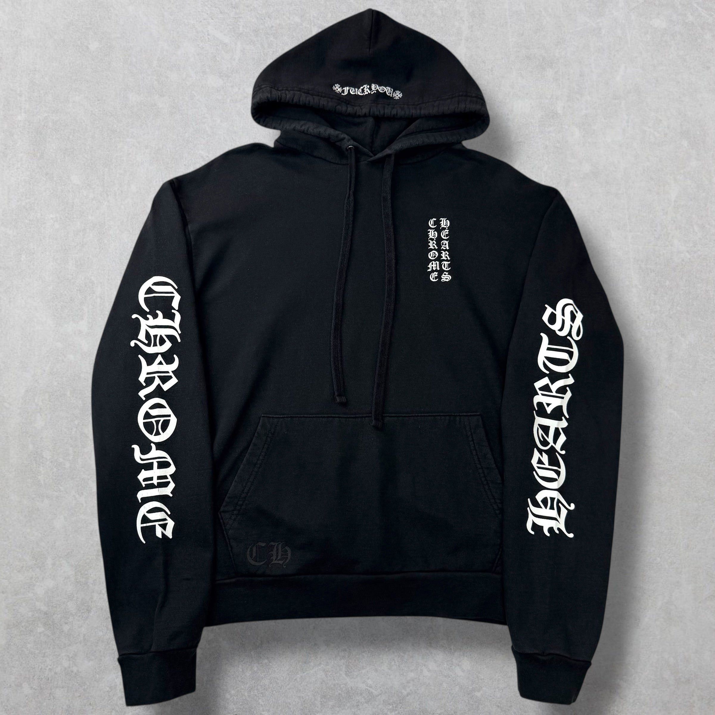 Chrome Hearts Chrome Hearts Vertical Logo F U Hoodie M Size US M / EU 48-50 / 2 - 1 Thumbnail