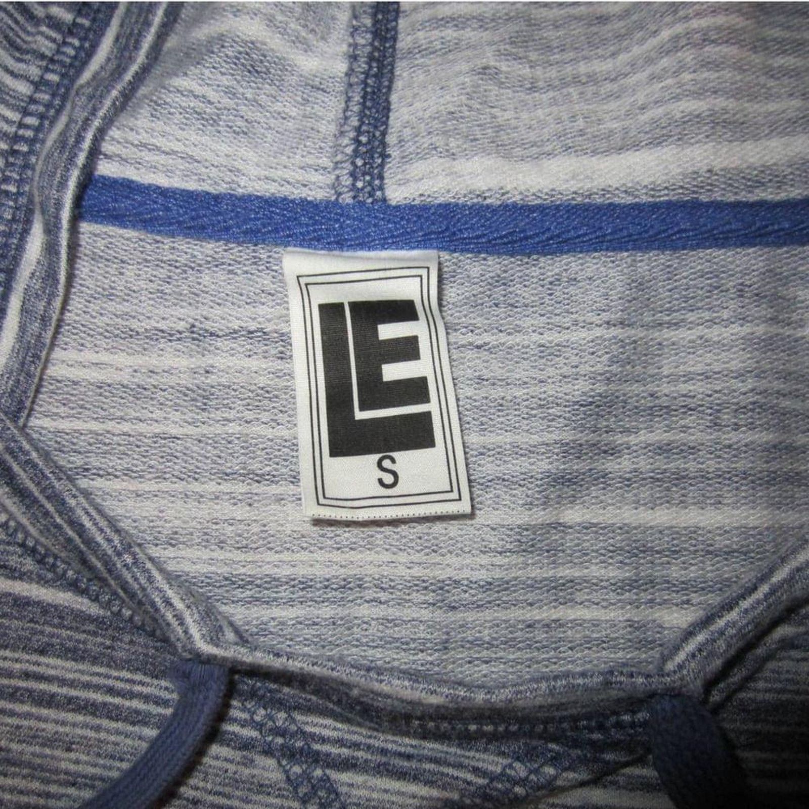 Other Coastal Casual Blue Striped Lightweight Hoodie Lake Tahoe Size S / US 4 / IT 40 - 4 Thumbnail