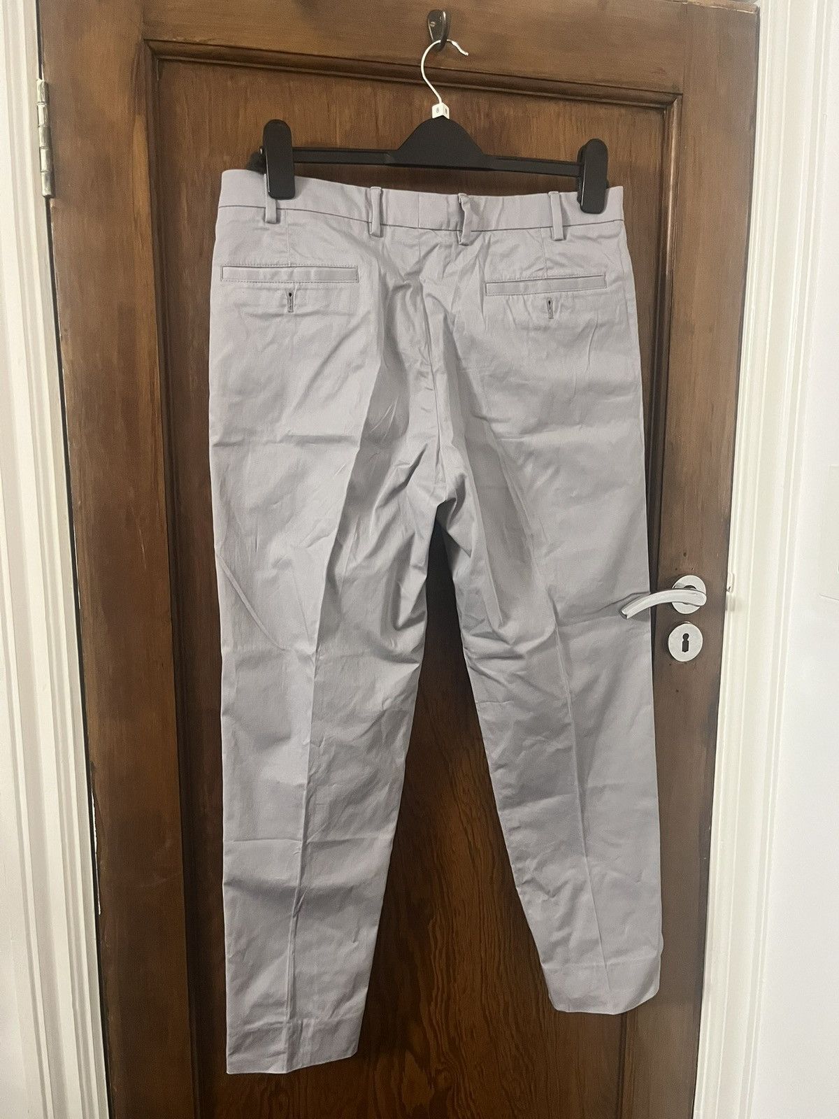 Loro Piana Loro piana grey cotton trousers w32 Size US 32 / EU 48 - 3 Thumbnail