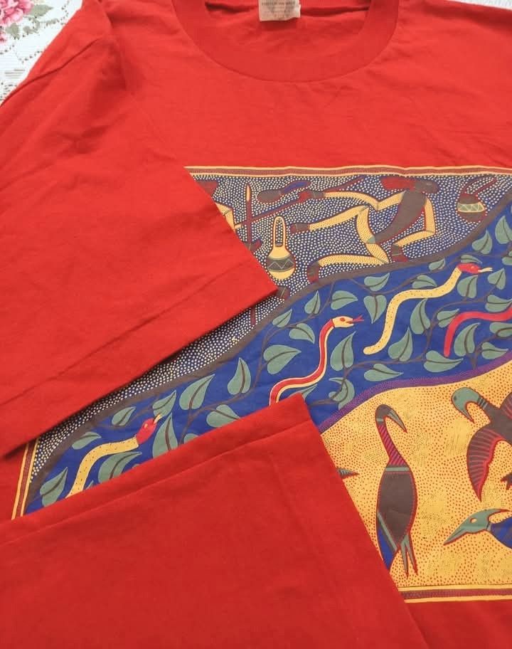Vintage VINTAGE 90s AUSTRALIA MADE TEE Size US L / EU 52-54 / 3 - 5 Thumbnail
