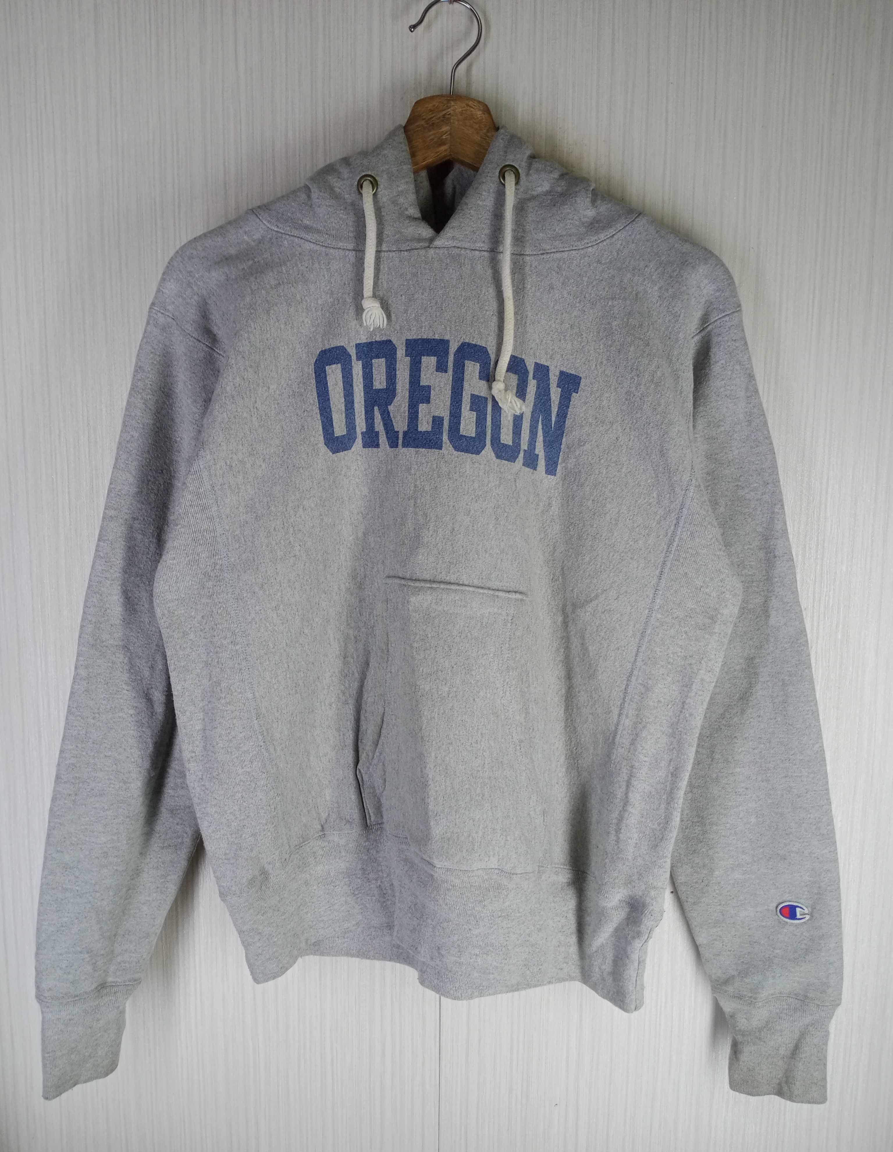 Champion Vintage 90s Champion Reverse Weave Oregon Hoodie Sweatshirt Size US M / EU 48-50 / 2 - 1 Thumbnail