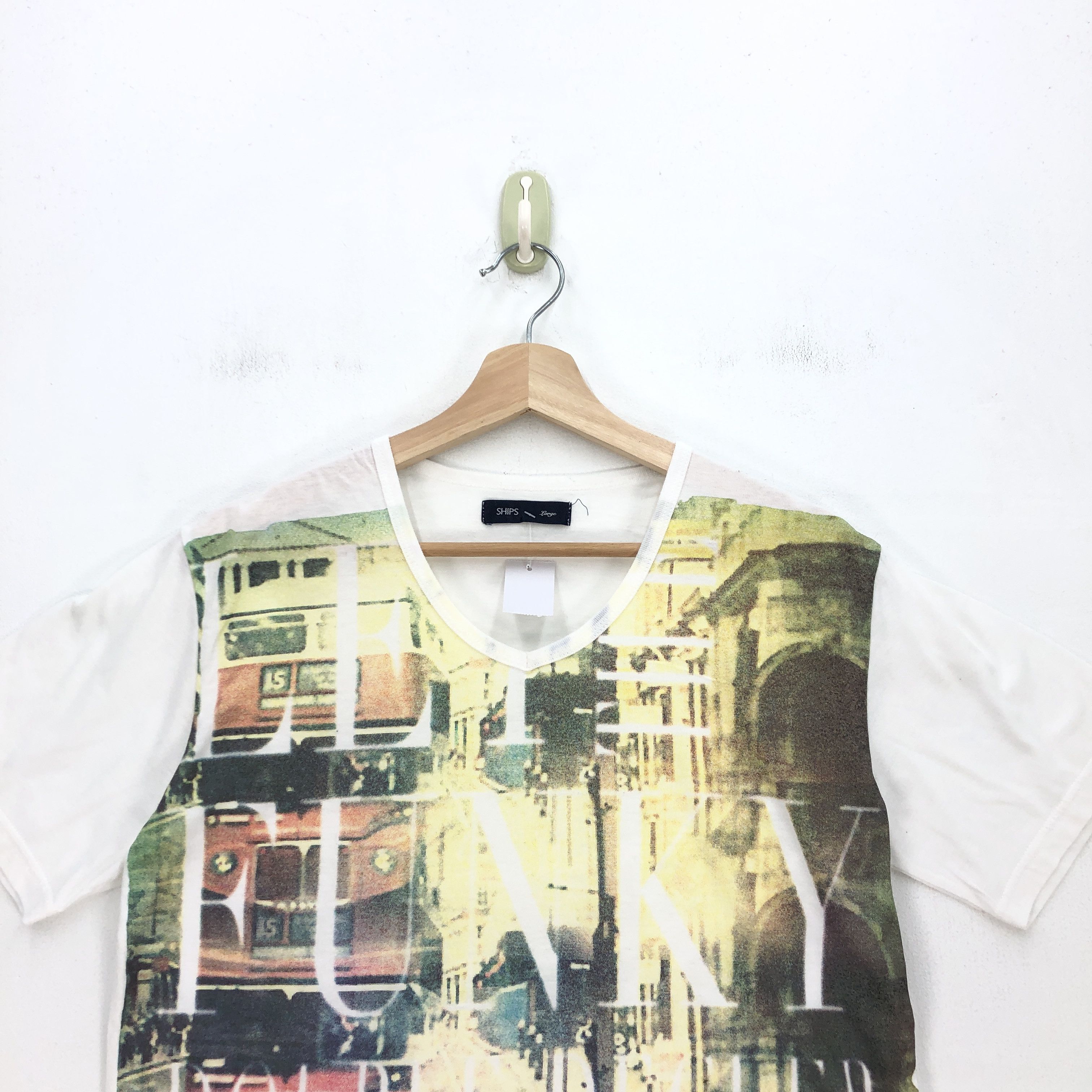 Japanese Brand Vintage Ships T Shirt Ships Japan Tees Japanese Brand Size US M / EU 48-50 / 2 - 4 Thumbnail