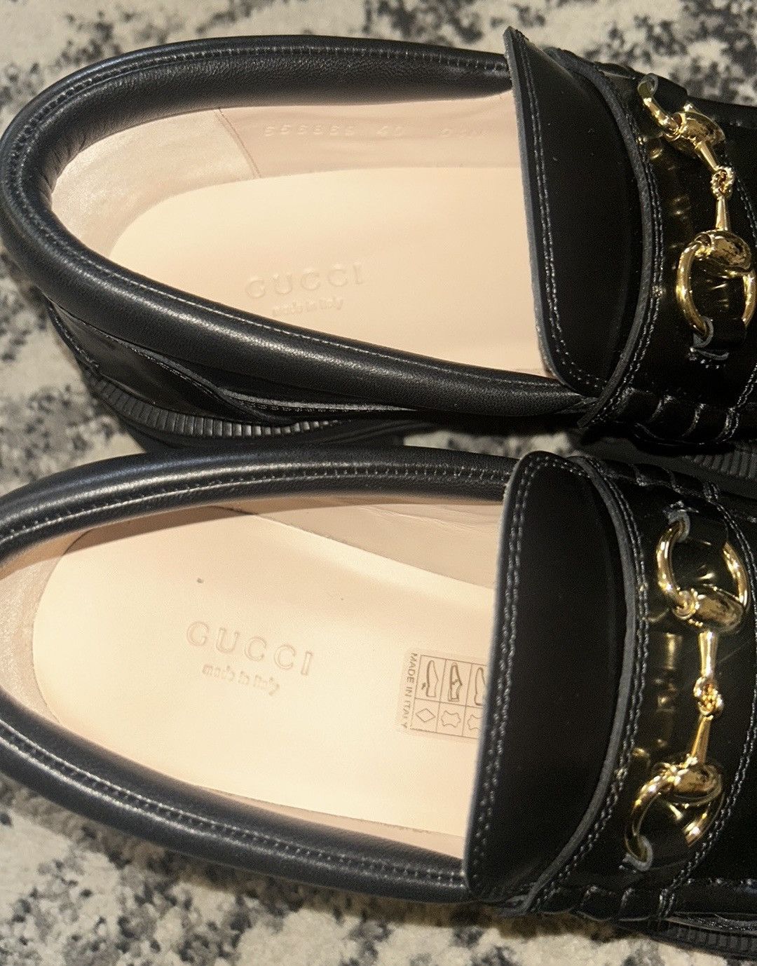 Gucci Gucci Horsebit Lug Sole Loafer Moccasin Leather Magnum Calf Size US 10 / IT 40 - 4 Thumbnail