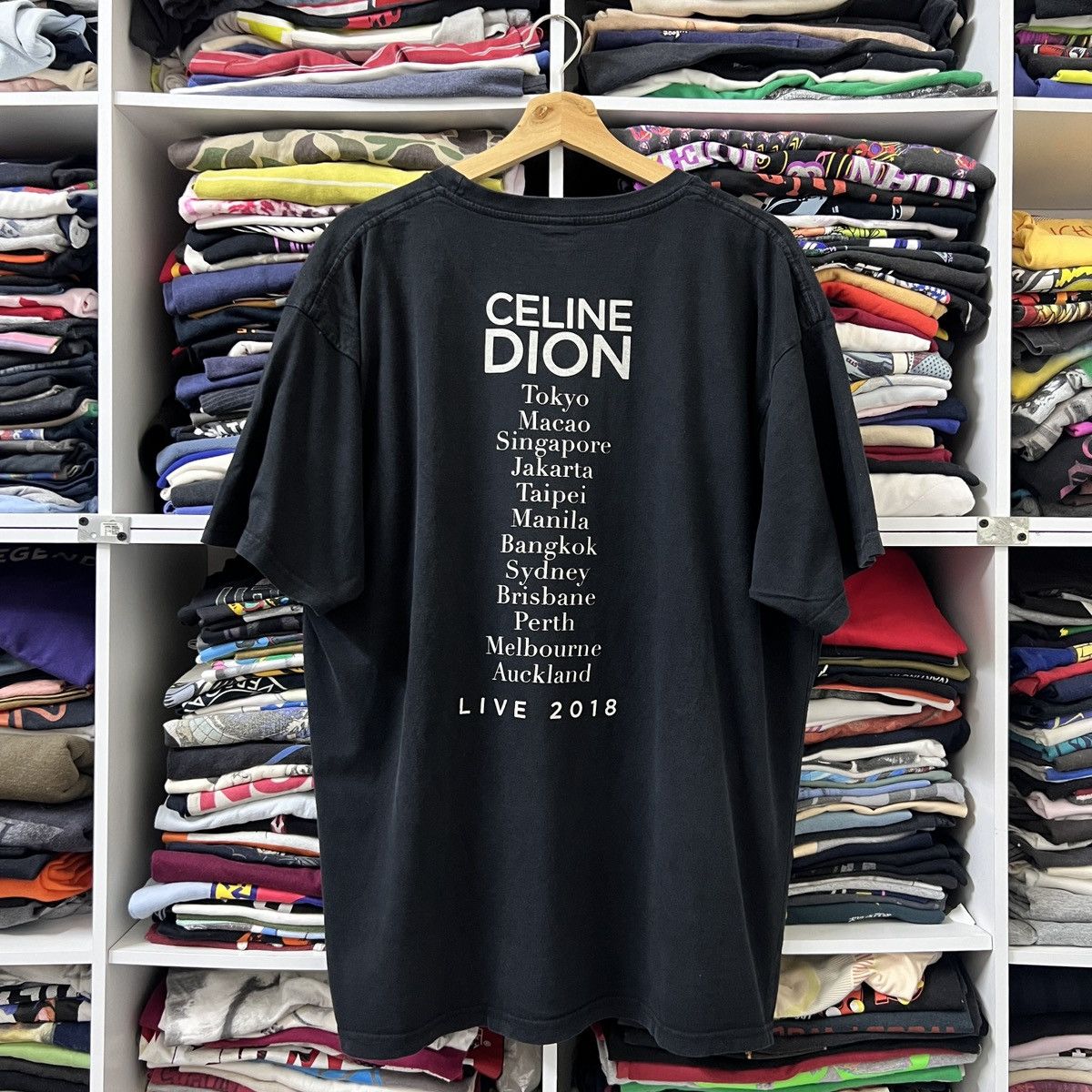 Band Tees × Vintage CELINE DION ASIA TOUR Size US XXL / EU 58 / 5 - 2 Thumbnail
