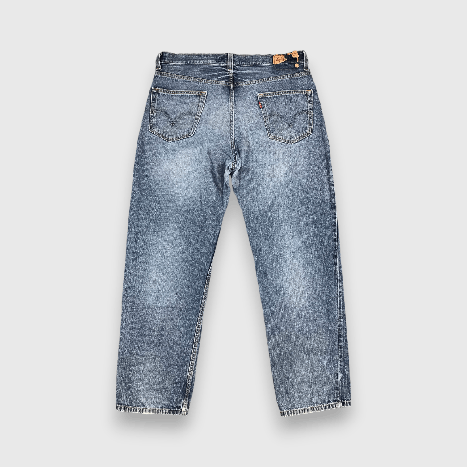 Levi's Vintage Levis Jeans Lot 550 Stone Wash Denim-J1008 Size US 37 - 2 Thumbnail