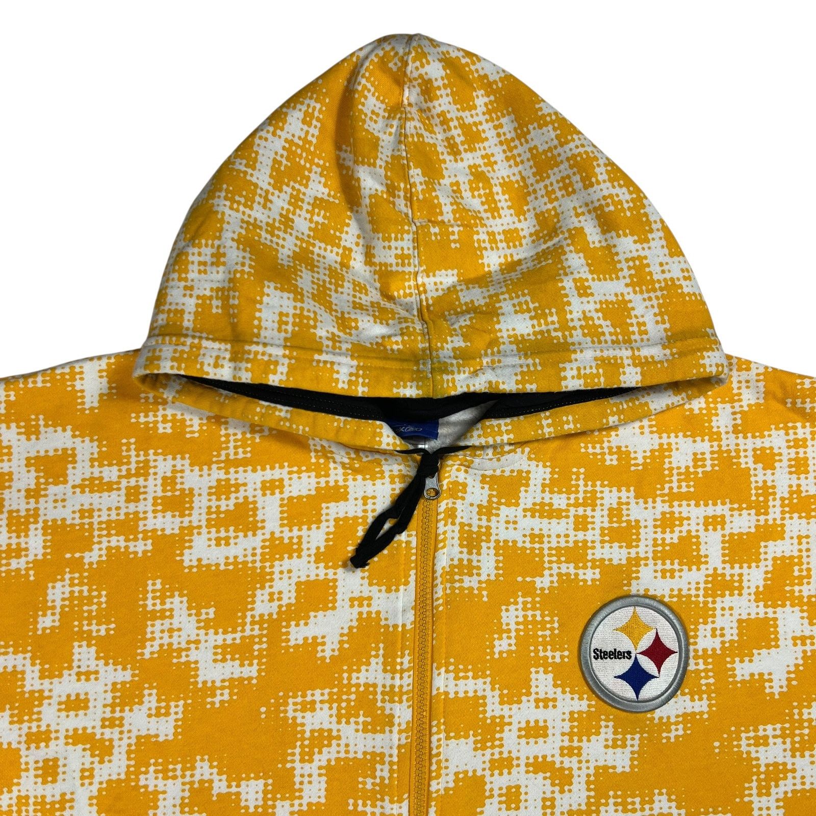 NFL × Reebok × Vintage Vintage Reebok Pittsburgh Steelers digi camo zip up hoodie Size US XL / EU 56 / 4 - 2 Thumbnail