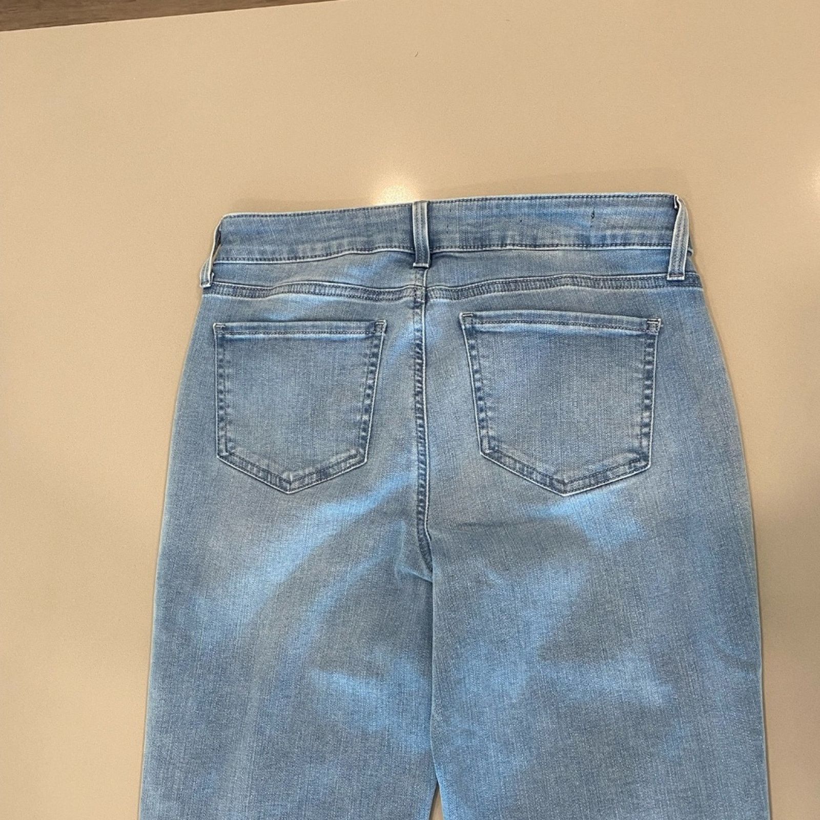 NYDJ NYDJ Marilyn Straight Lift Tuck Jeans - 4 Size 27" / US 4 / IT 40 - 9 Thumbnail