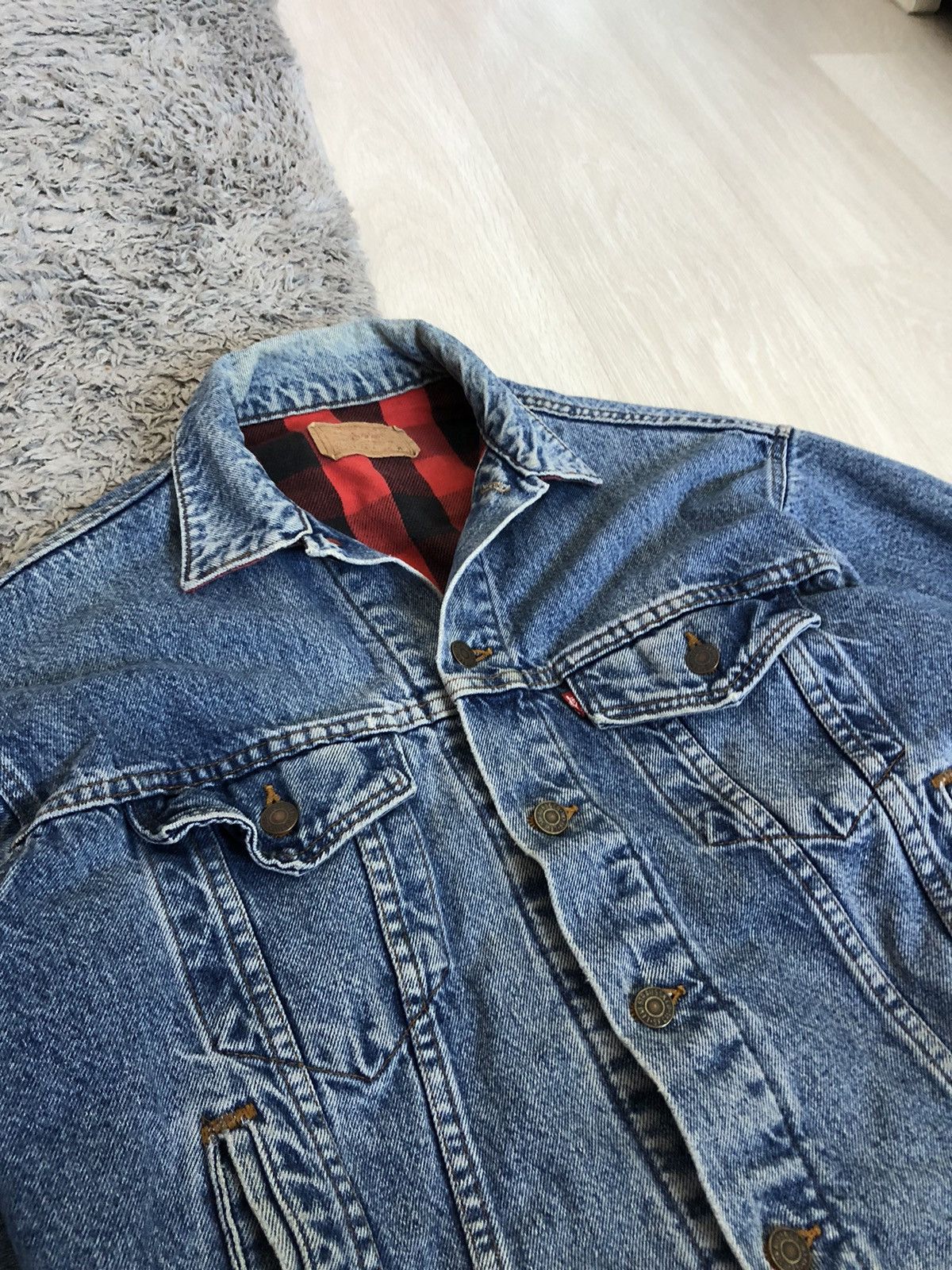 Levi's × Levi's Vintage Clothing Vintage Levi’s 90s Flannel Lined Denim Jacket Made in USA Size US M / EU 48-50 / 2 - 5 Thumbnail